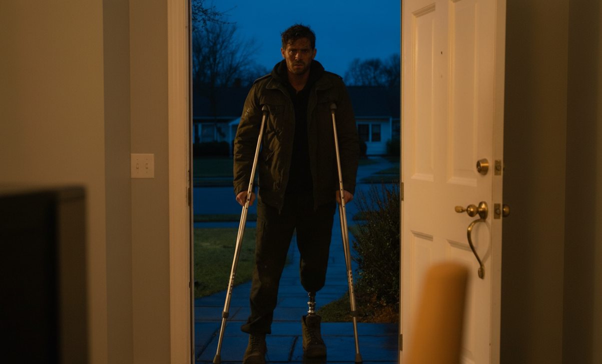 He Returned From War, But When His Mom Looked Down She Lost It