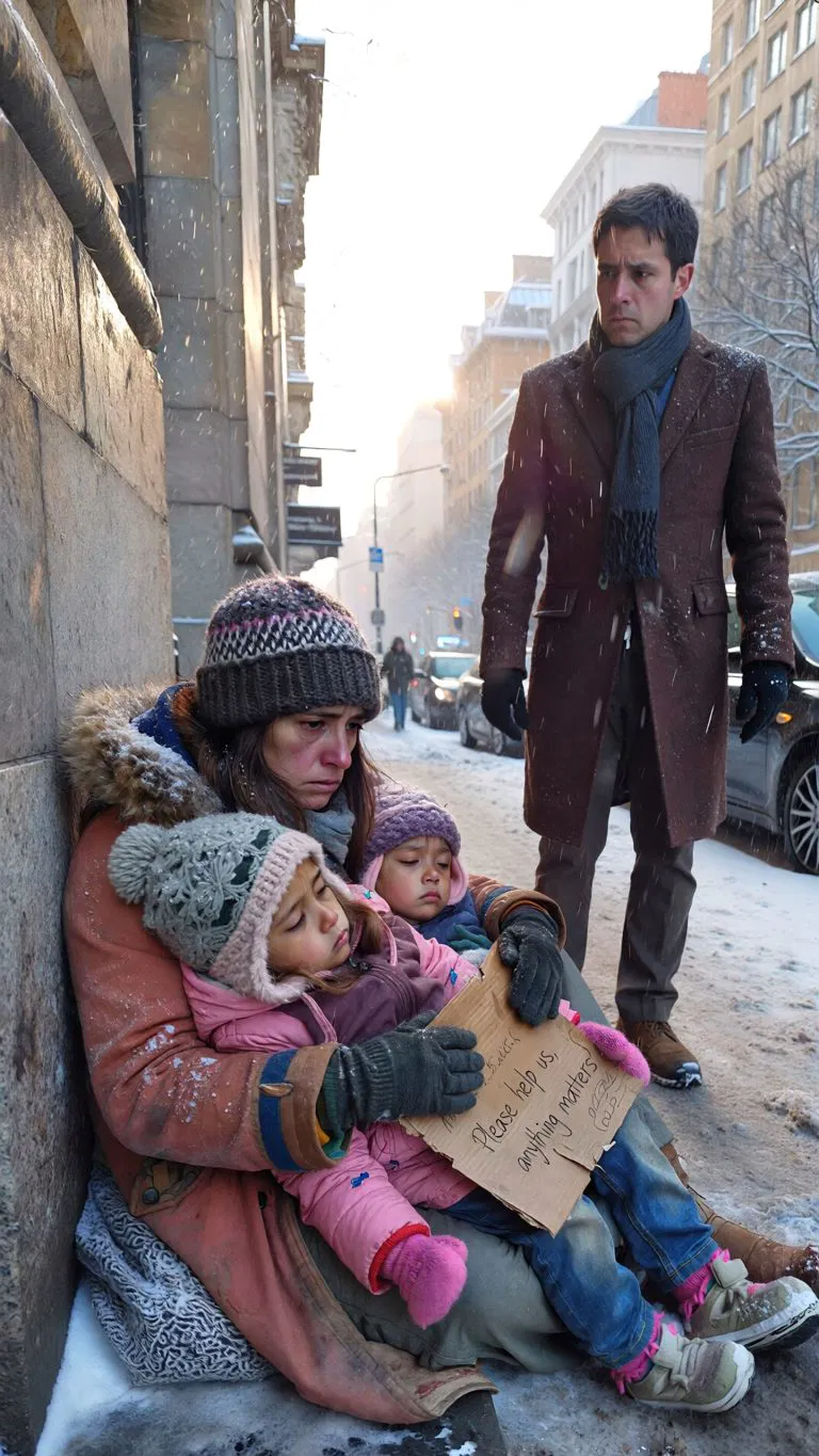 Years After Walking Away, a Millionaire Found His Ex-Girlfriend on the Street with Three Children — And the Truth Shattered Him