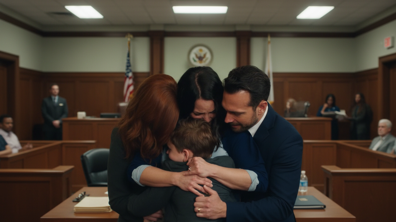 Judge About To Separate This Family… Then Mom Does The Unthinkable