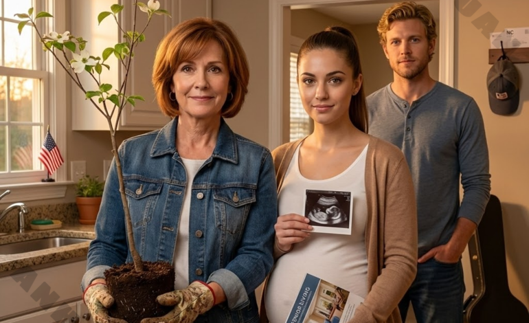 My daughter-in-law announced she was pregnant and told me I needed to move out “so the baby could have a quiet house,” and I walked into the kitchen with soil still under my fingernails, a young sapling cradled like something fragile I was determined to keep alive.