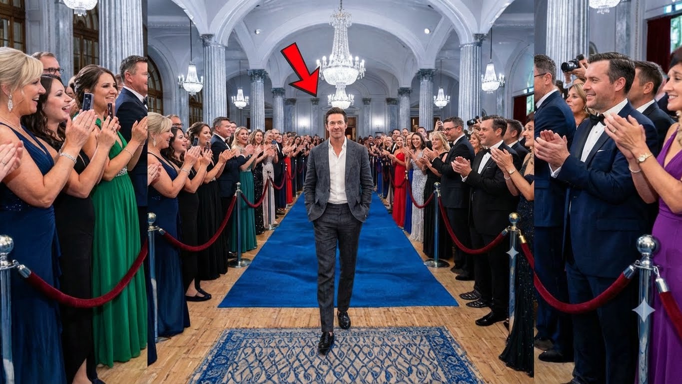 Manuel stood still for a moment, staring at the shiny card lying on the wet asphalt. Slowly— with a dignity that seemed to fill the space around him—he bent down and picked it up. He wiped it with the sleeve of his uniform and lifted his gaze.