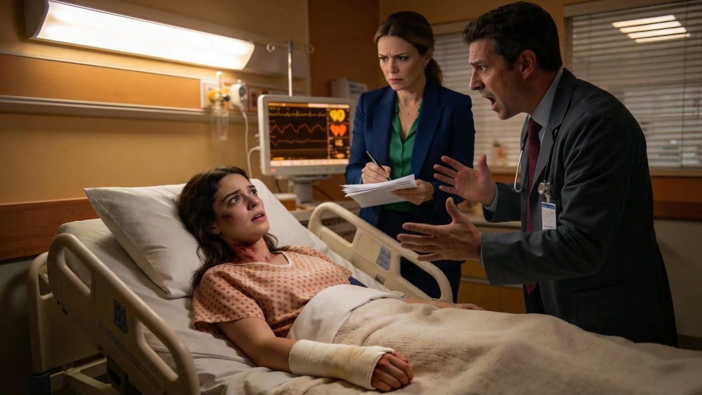 I woke up in the hospital after a serious car accident. My mom INSISTED that I be discharged early—against the doctor’s orders—to save money. Three days later, they all went on a luxury vacation and left me home ALONE. When they came back, someone else opened the door and they started screaming. Now I’m thriving while…