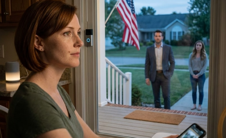 My husband passed away five years ago, yet I still sent my mother-in-law $200 every month “to pay off a debt,” until one day a neighbor asked to speak with me and quietly said, “Pause the payments and take a look at what’s been going on lately.” I did, opened the recording, and my chest tightened, because it turned out this was never just about money. It was a quiet routine repeating in the background, an unexpected visitor nobody mentioned, and a truth my in-laws never thought I’d notice.