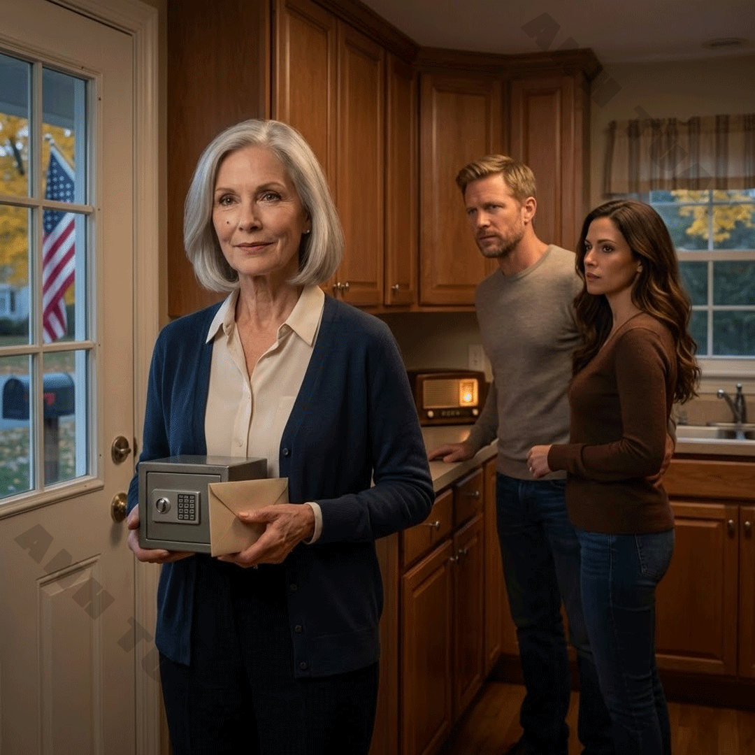 I walked down into the basement and heard them laughing: “Just leave her down there.” I didn’t react. I stayed calm, found a way out, and came back up with the safe they assumed wasn’t mine. They thought they could back me into a corner and control the story, but they forgot one detail that changed everything. By the time they realized something was missing, I was already outside, taking a deep breath, holding the one thing that could set the record straight.