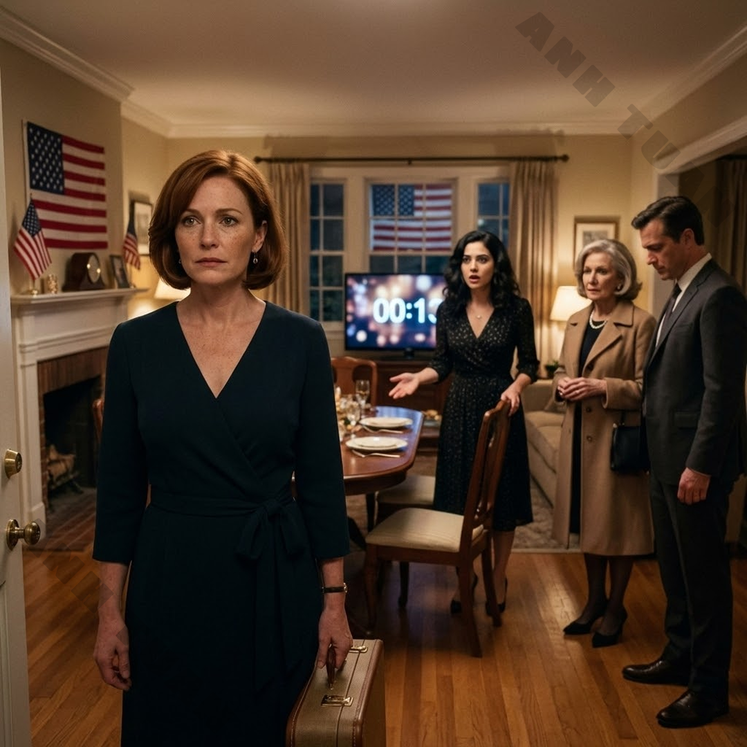 On New Year’s Eve, my daughter lost her temper in front of 20 guests: “Give my mother-in-law the better seat, or just leave.” I didn’t argue, and I didn’t make a scene. I quietly packed a small suitcase and walked out of the dinner. The next morning, I paused the card I’d been paying for, and that simple boundary shifted everything. What happened next showed me who truly respected me, who had gotten comfortable leaning on me, and why it was finally time to choose myself.