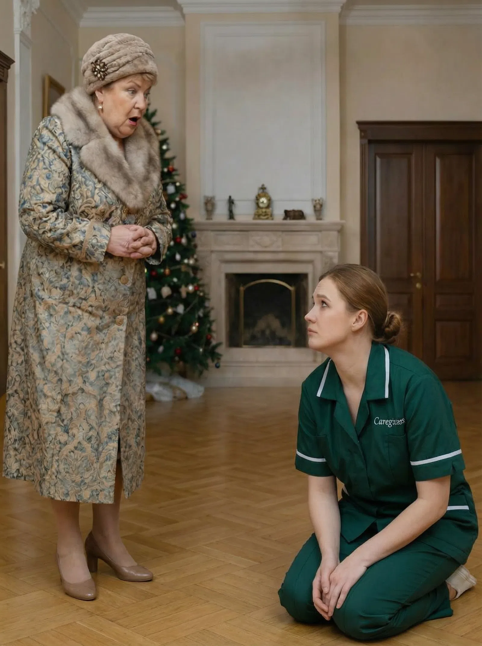 I worked abroad for many years, and when I returned to the house I had given to my daughter, I saw her washing the floors in a maid’s uniform: what I did to teach my son-in-law’s family a lesson sh0cked everyone.