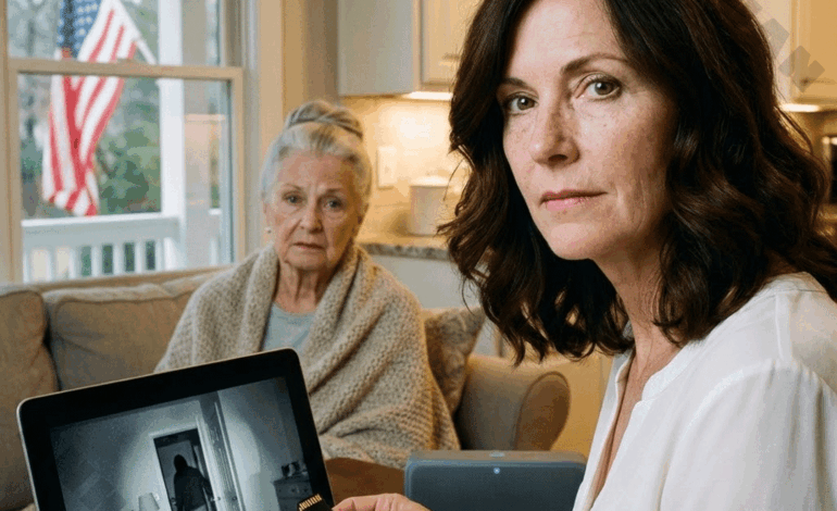 Every night, my husband would quietly slip into my mother’s room, then brush it off with, “It’s nothing,” in the calmest tone. I tried to believe him, but my gut wouldn’t let it go. For peace of mind, I checked the footage from our home security camera. What I saw wasn’t graphic, but it was enough to make everything crystal clear, and it exposed a serious issue of trust and respect. I felt stunned, shaken, and a long-buried family secret finally surfaced, leaving me on the verge of collapse.