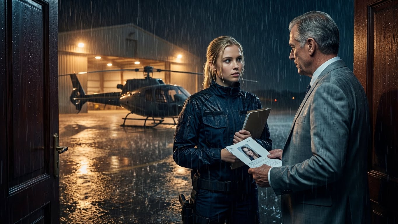 On a snowy upstate New York night, I left my résumé on a 24/7 diner counter, got a private call asking, “Does this belong to you?”, and watched a helicopter land outside my motel like a threat—then a man I’d never met handed me a photo of my mother and said, “I’m your grandfather… and tonight we take back the life they locked you out of.”