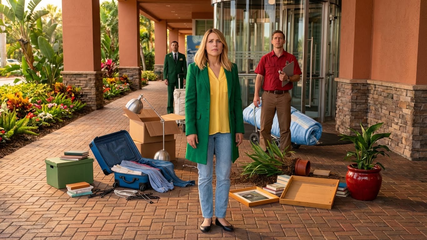 I came home to my boxes stacked on the sidewalk—then the mover asked, “Are you Lena Parker?” and said, “New owners take the keys today,” and my sister texted, “Welcome home… guess you’re homeless now,” but my family forgot one detail hidden in the Meridian paperwork they thought I’d never open.