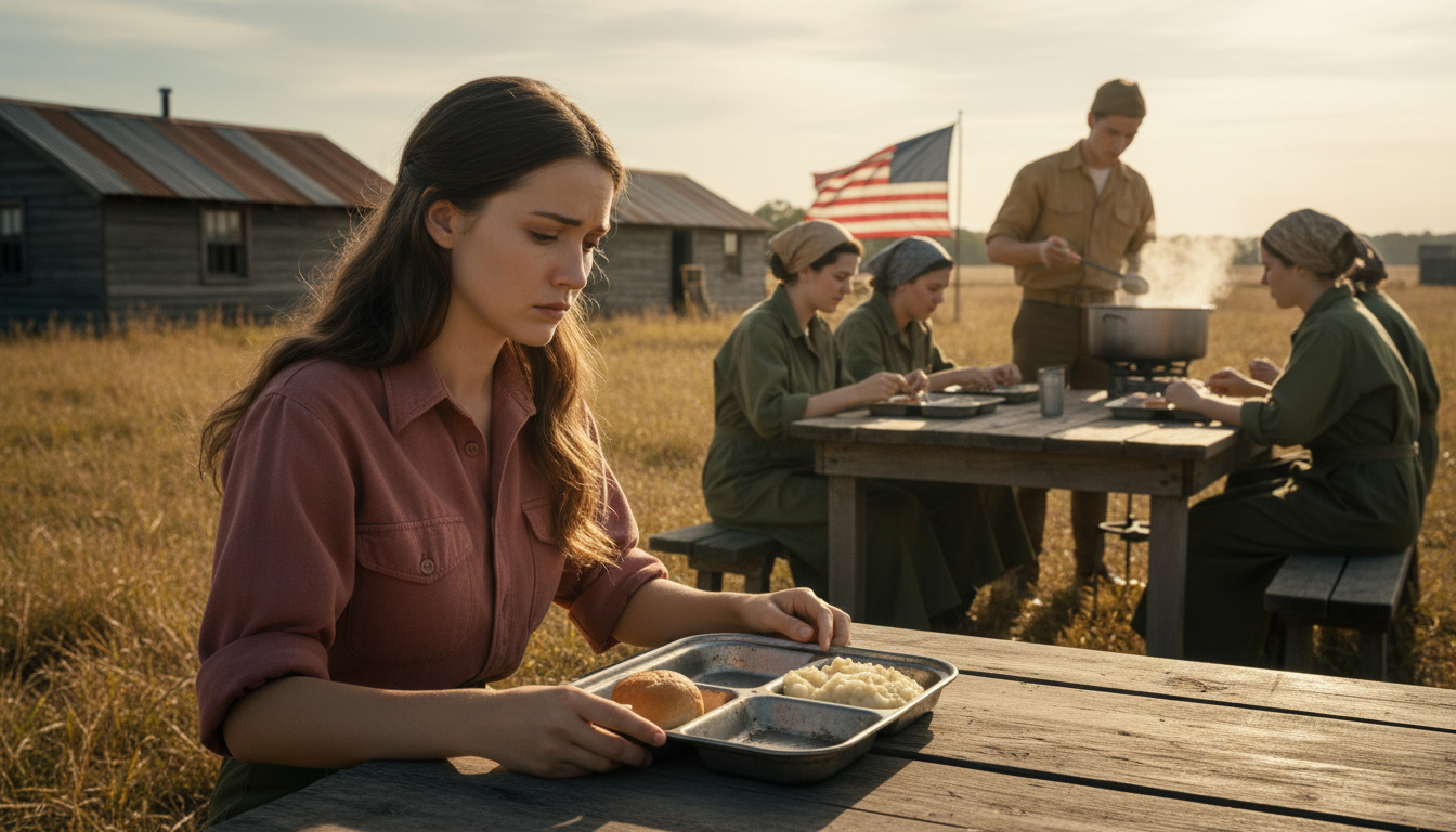 The words cut through the open office like shattered glass.