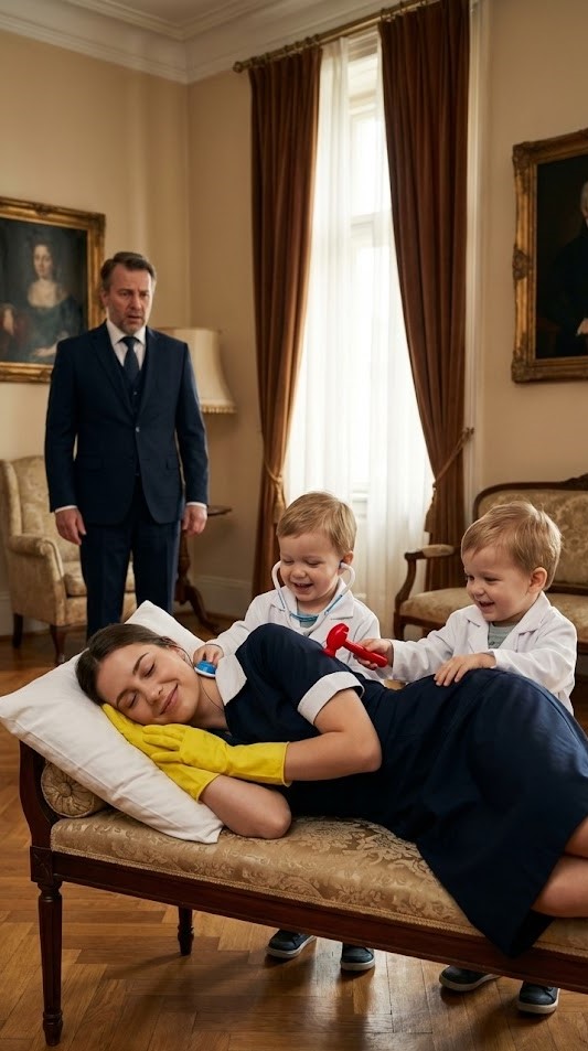 He Paid a Fortune to Save His Twins—Then the Nanny Found the Receipt That Changed Everything