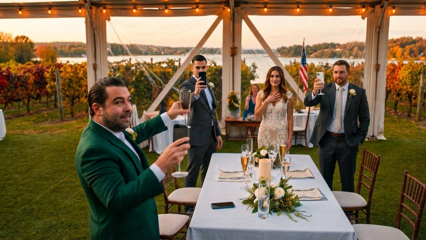 My son-in-law demanded my vineyard keys as a “wedding gift,” and when I said no, he crossed a line in front of 200 guests — but the real mistake wasn’t what he did… it was thinking my late wife left me nothing but memories.