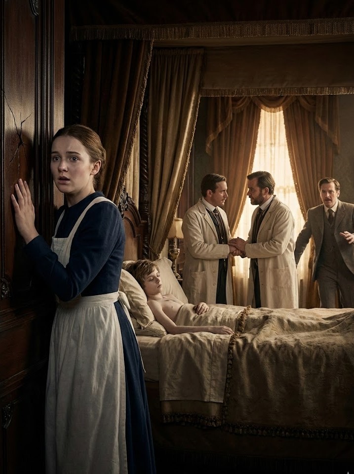 THE TYCOON’S YOUNG HEIR WAS FADING AWAY INSIDE HIS OWN LUXURY ESTATE WHILE SPECIALISTS COULDN’T EXPLAIN WHY—NO ONE THOUGHT TO LISTEN TO THE MAID WHO DISCOVERED THE POISON LURKING IN HIS BEDROOM