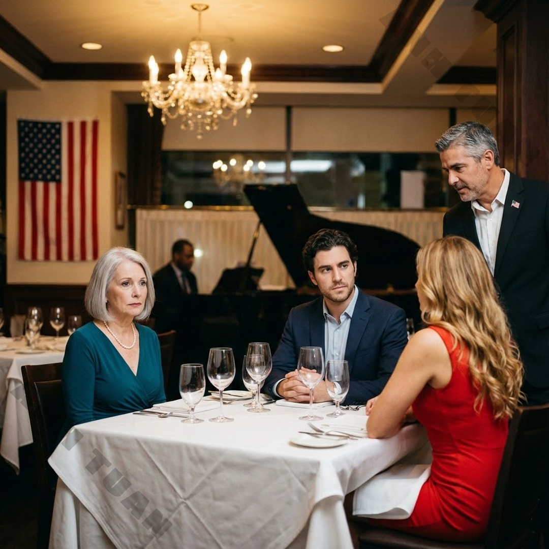 “Go eat somewhere else, then.” my son said as I was about to sit down for our family dinner, so I took a slow breath, called the waiter over, and replied calmly, “Alright, but if that’s really your decision, then you’re the ones who should step away.”