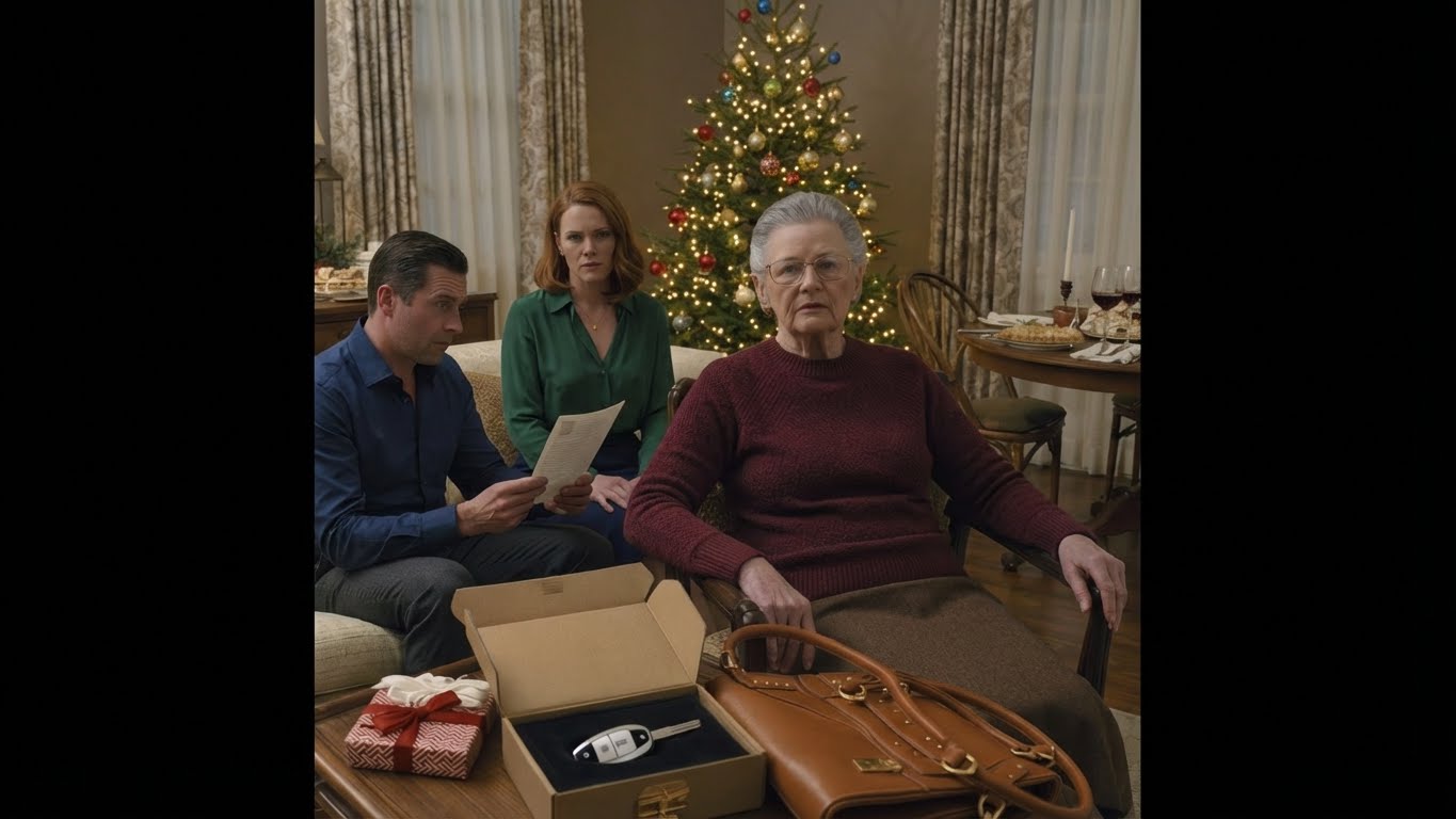 I Bought My Son a BMW and My Daughter-in-Law a Designer Bag for Christmas — They Said I Deserved “A Lesson,” So I Handed Them the Envelope That Changed Everything