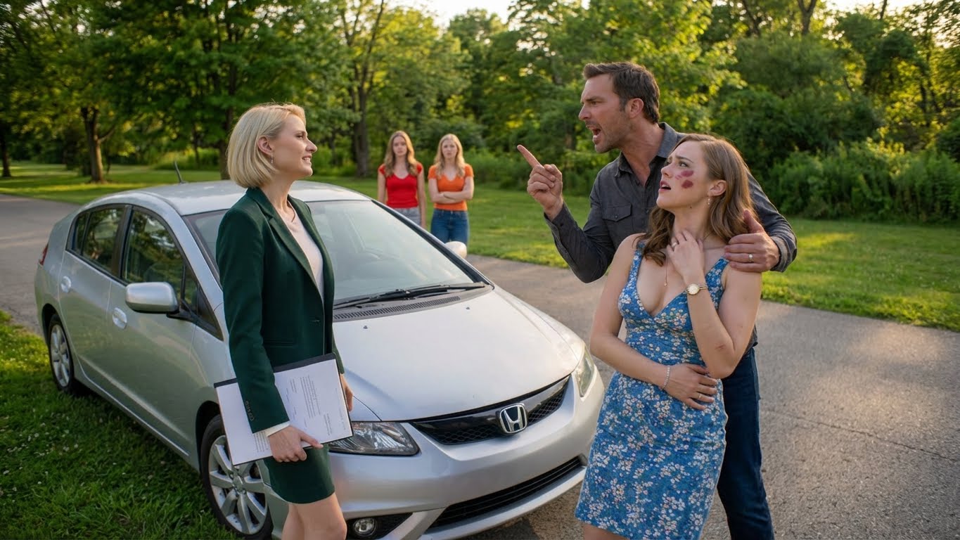 My husband flew our kids to Tuscany to marry his twenty four year old assistant, then texted me, “Be gone when we return. I hate old things,” so when their laughing convoy rolled back into our cul de sac and Frank yelled, “Where’s my house?”, he didn’t realize I was parked across the street in my Honda, smiling, with the one folder that could flip his “new life” upside down.