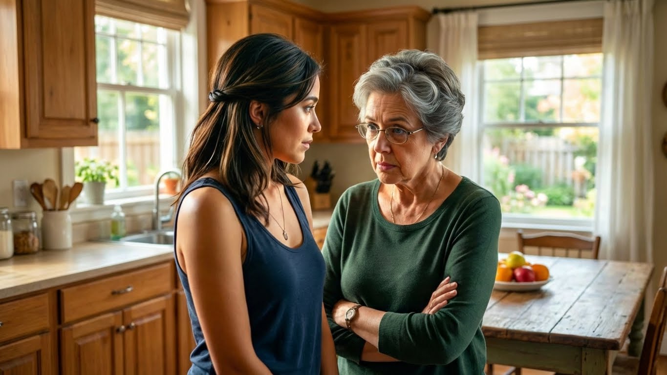 — “You’re a burden, not a wife,” — my mother-in-law spat out in front of the whole family while I was pouring tea, unaware that it was me who had paid off her debts.