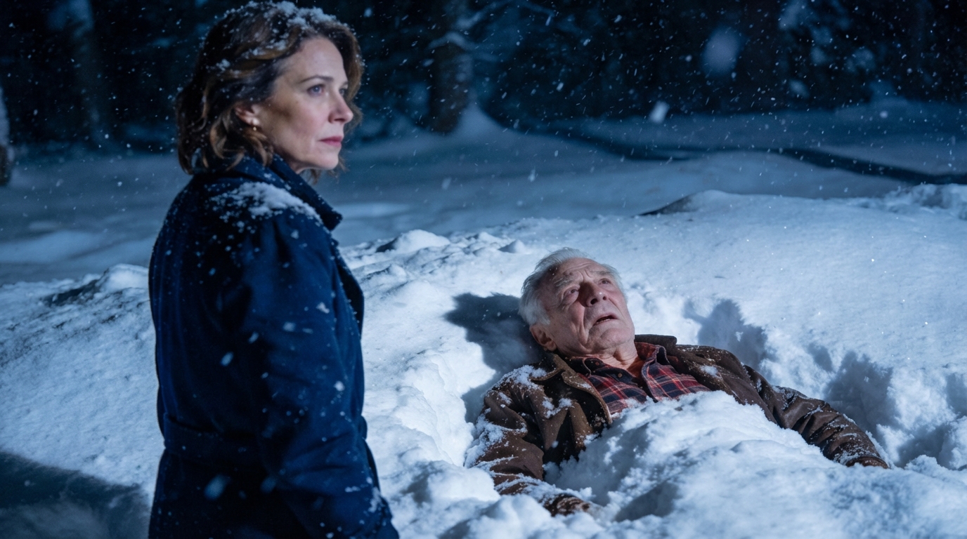 The story came out fast after that. Grandpa hadn’t wandered into the snow. Linda had driven him out there herself.