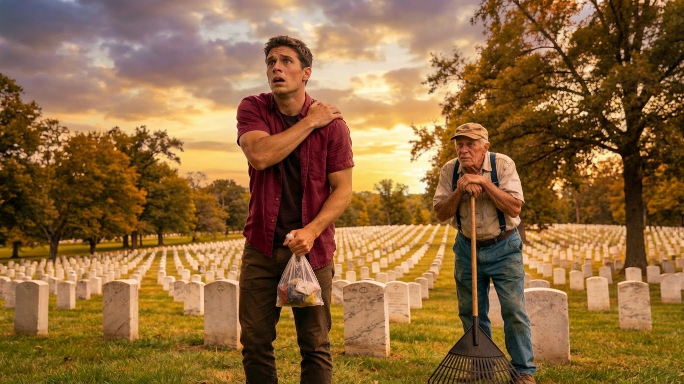 “He was buried a year ago,” she said coldly