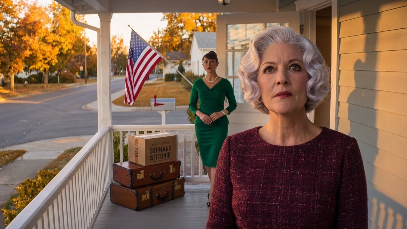 She Threw Me Out With My Suitcases After the Funeral… But My Son Had Already Signed Something