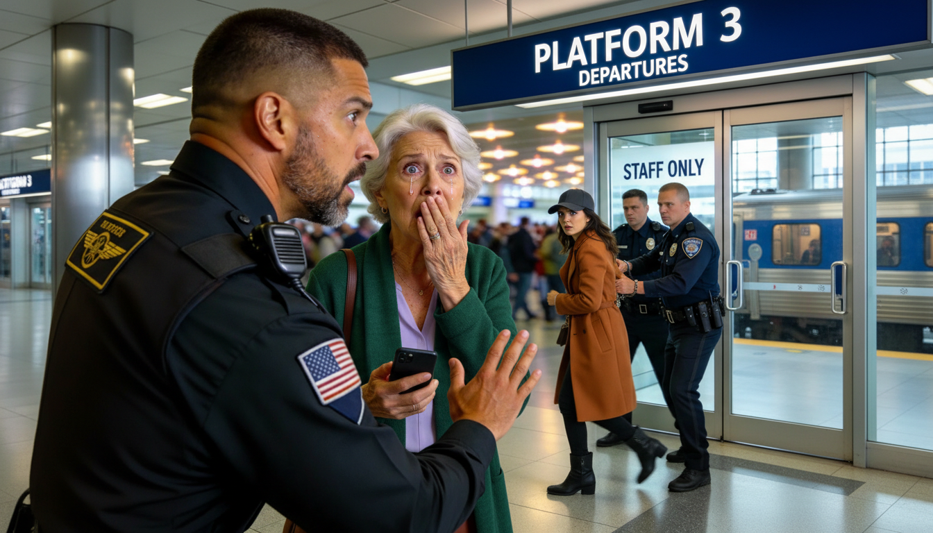 I went to the airport with my daughter-in-law to pick up my son. Suddenly, a security guard approached me and said, “Ma’am, where is the woman who came in with you?” I replied, “She’s in the restroom?” Through his radio, I heard, “She escaped through Gate G! Surround the area.” Fifteen minutes later…