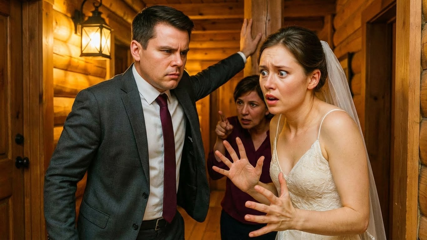 “Forget about your freedom—you live by our rules now!” the husband declared, closing the bedroom door on their wedding night.