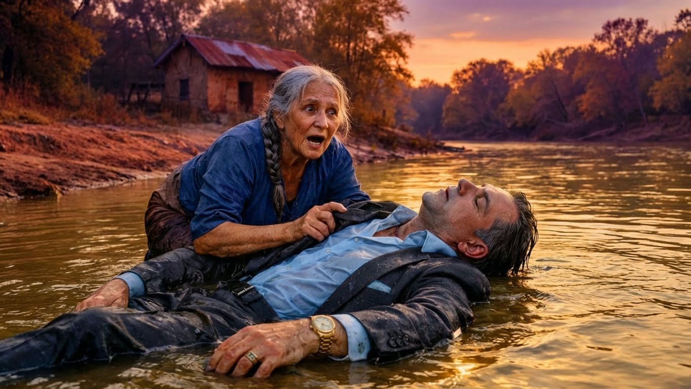 tss-“My 76-year-old hands pulled a bound body from the river. He was alive… and he was the missing millionaire all of Spain was searching for. What happened next changed my life forever.”