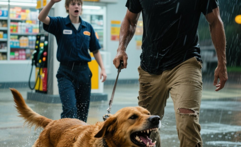 A Stray Dog Was Called a Nuisance at a Gas Station—But One Night, It Proved to Be a Hero