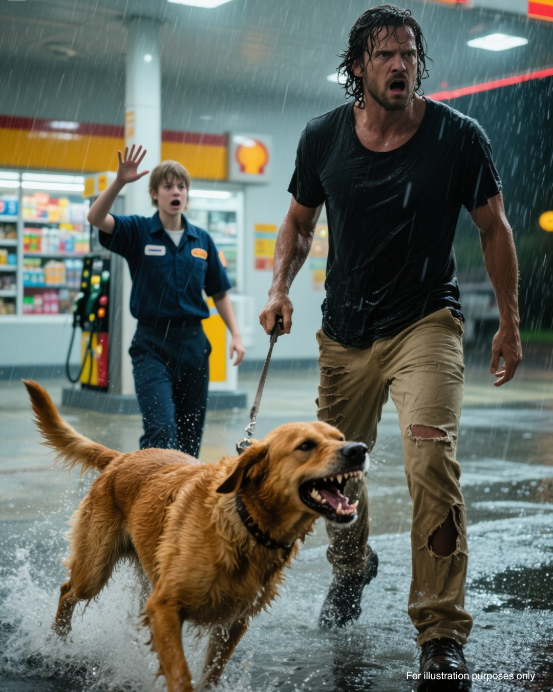 A Stray Dog Was Called a Nuisance at a Gas Station—But One Night, It Proved to Be a Hero