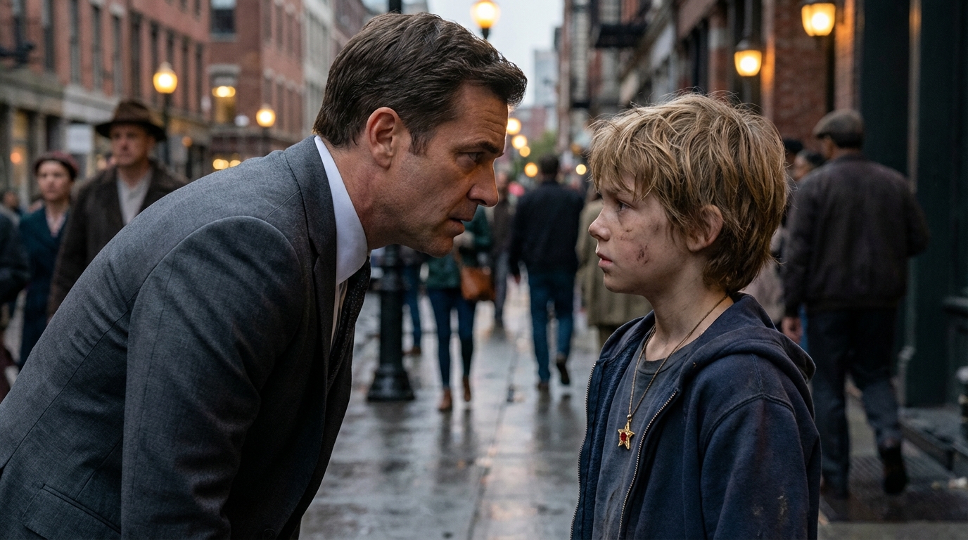 MILLIONAIRE Sees a Boy Wearing His Missing Daughter’s Necklace — What He Discovers Changes EVERYTHING