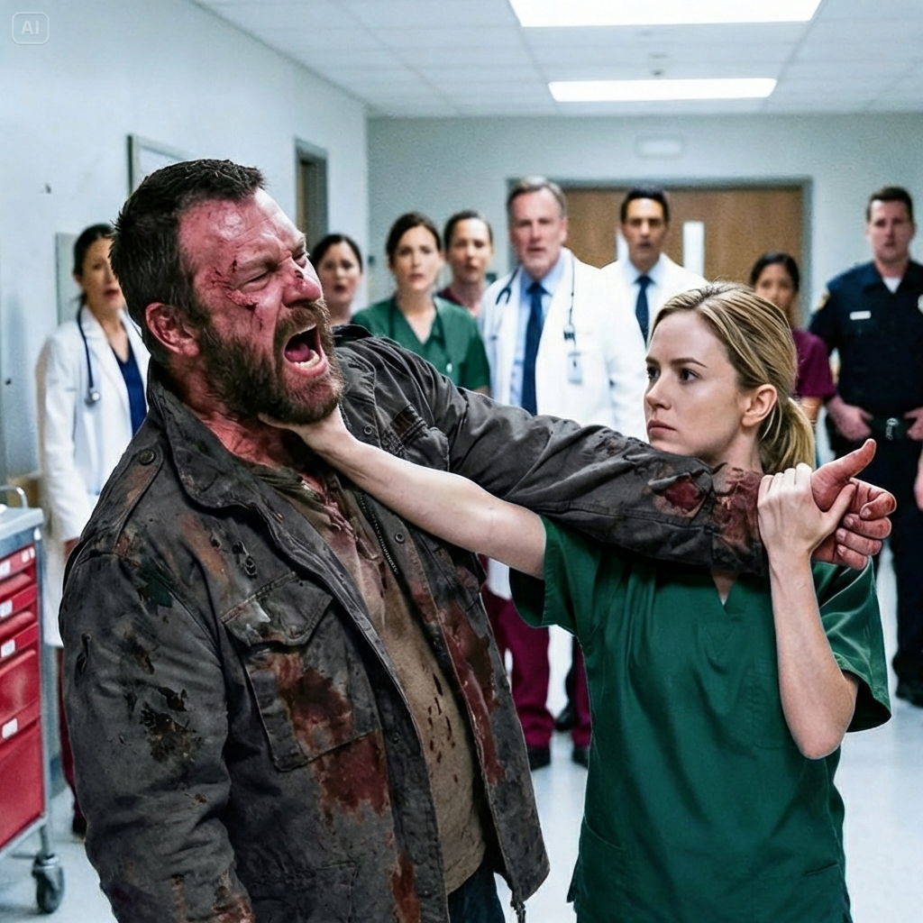 They called me a “trembling mouse,” a useless rookie who didn’t belong in the chaos of a Level One Trauma Center. The doctors mocked my shaking hands, and the head nurse tried to break my spirit, convinced I was weak. But they didn’t know that my shaking wasn’t fear—it was the restraint of a lethal predator forcing itself to act like prey. When a 300-pound titan crashed through our doors and the “brave” men ran, I was the only one left standing.