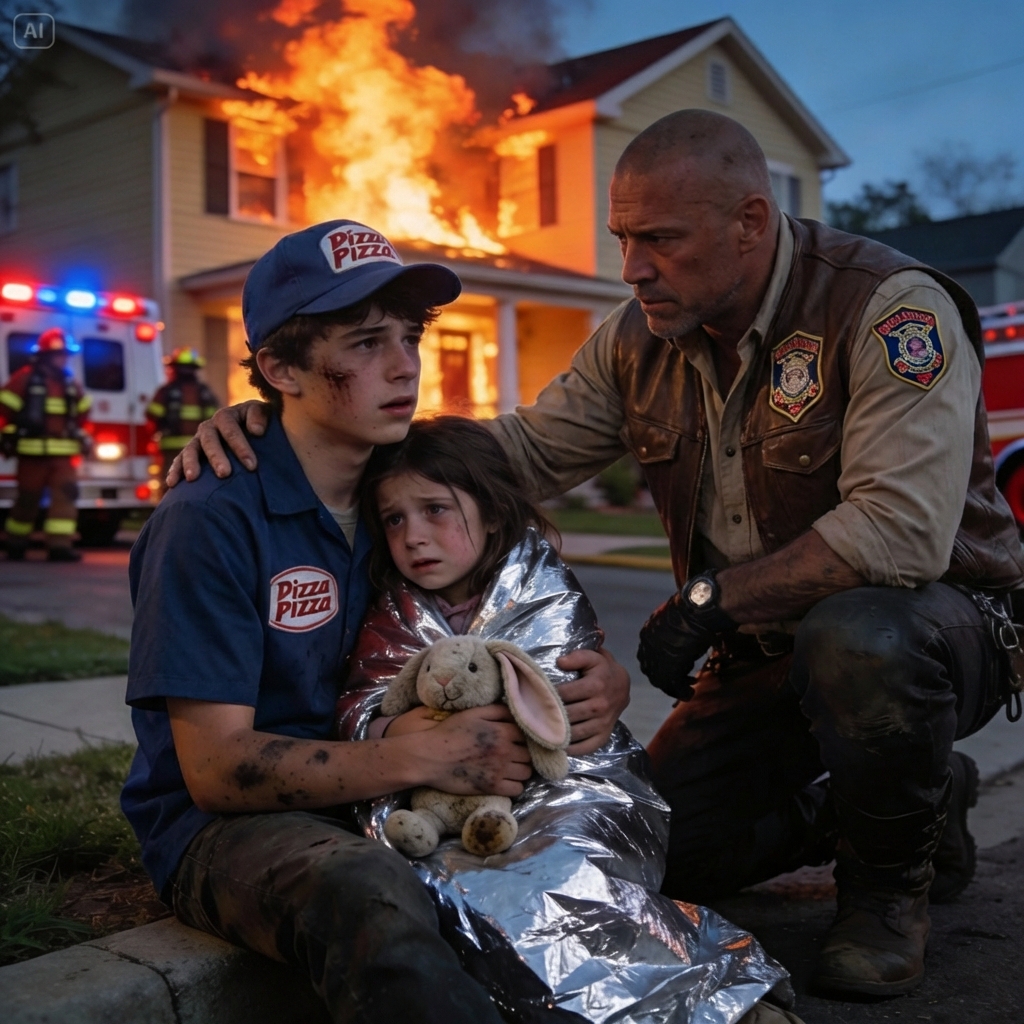 The Burning House on Pinewood Terrace