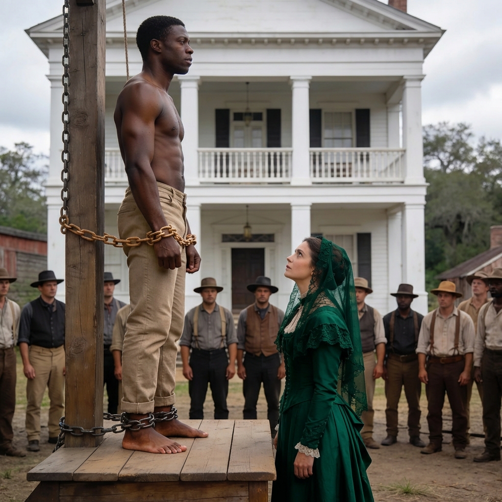 “DON’T TOUCH HIM,” THEY WARNED HER. SHE BOUGHT THE MOST BEAUTIFUL MAN AT THE SLAVE AUCTION… AND THAT NIGHT, SHE FOUND OUT WHY PEOPLE WOULD RATHER BURN MONEY THAN OWN HIM.