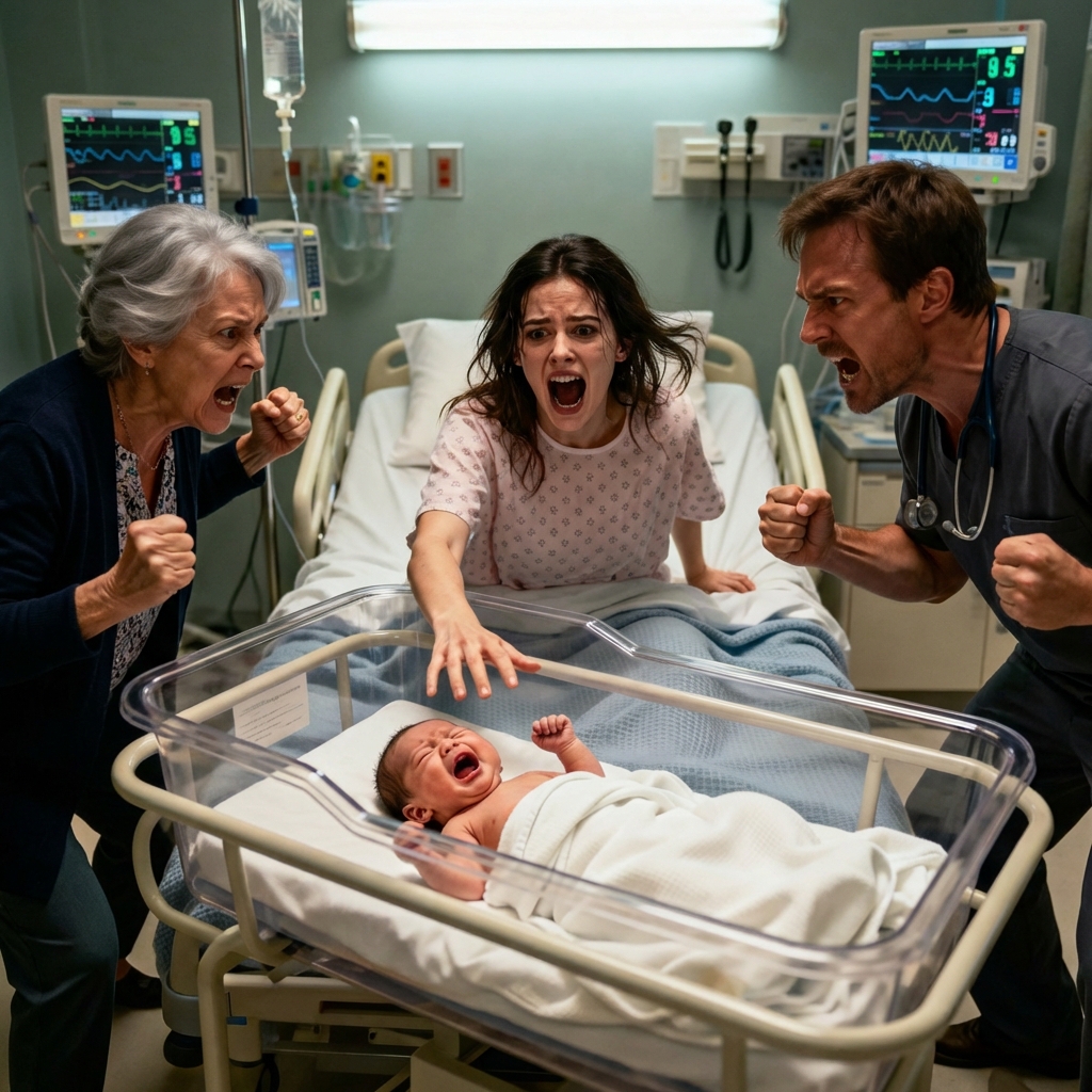 As Soon as My Mother-in-Law Heard I’d Finished Labor, She Stormed into My Room and Painted My Newborn Black — Then She Screamed, “Look! This Baby Isn’t My Son’s.”