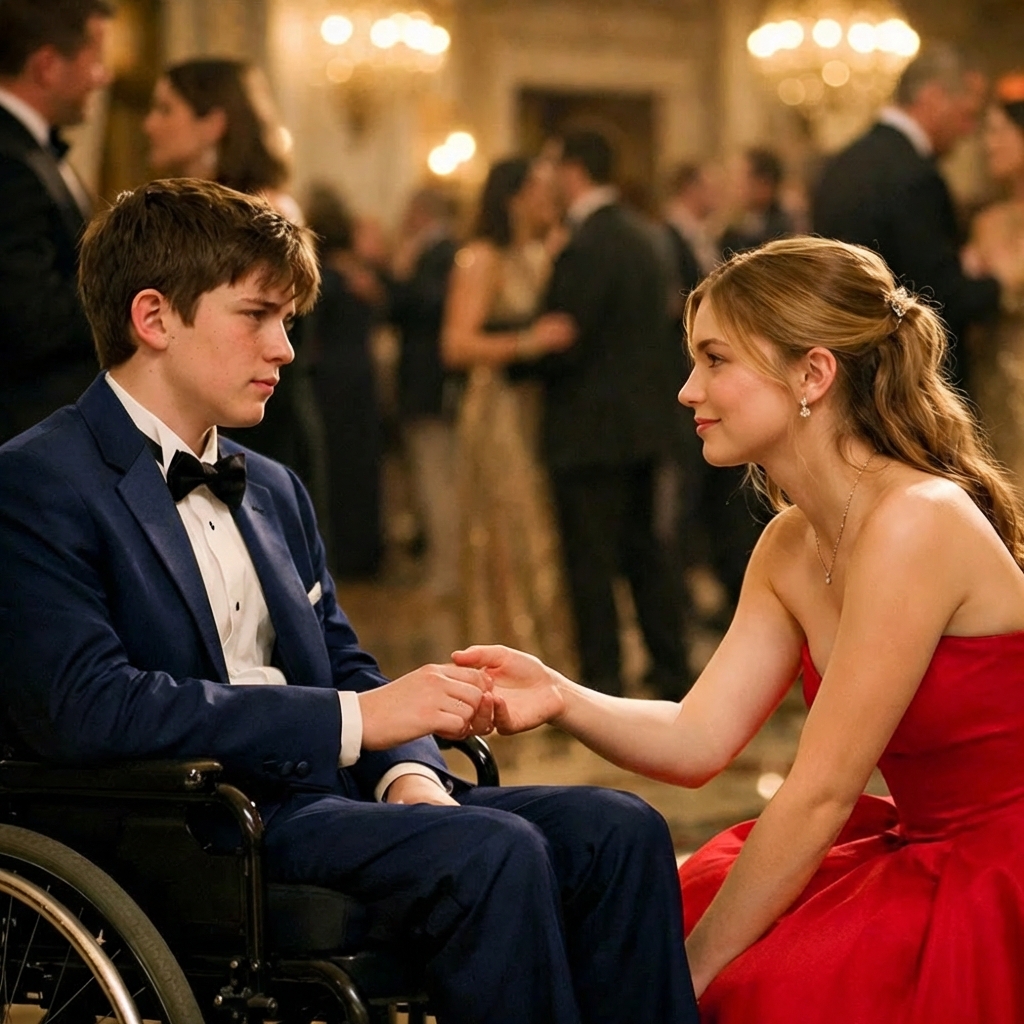 The Paralyzed Millionaire Everyone Ignored Until the Quiet Daughter of a Cleaning Woman Offered Him a Dance That Would Change Both Their Lives in Ways No Fortune Could Ever Buy