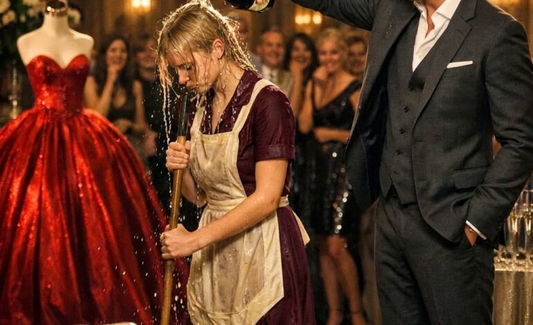 “I’ll marry you if you fit into this dress!” the millionaire mocked months later, then fell silent…