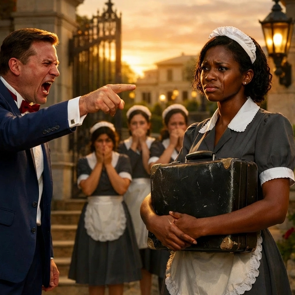 “Black housemaid accused of stealing $20,000 and fired — But what the hidden camera reveals leaves everyone stunned…”