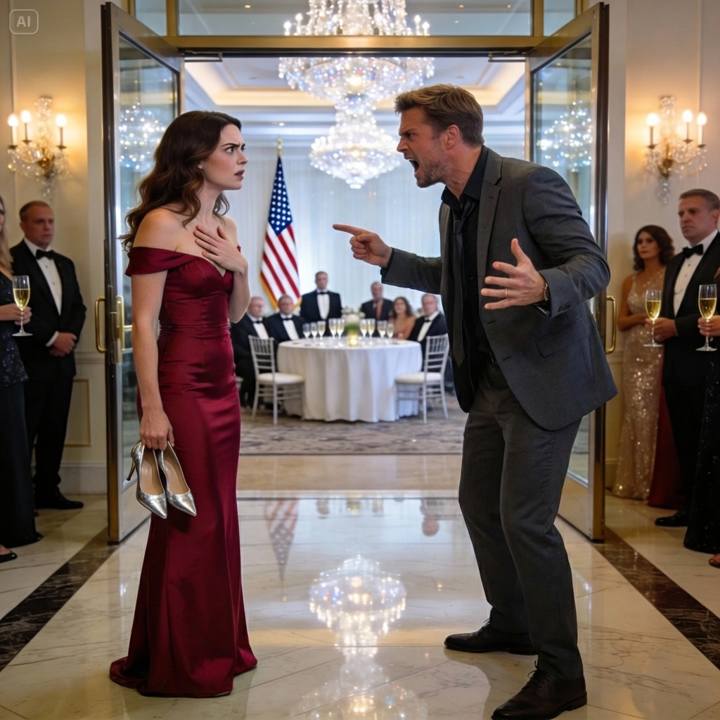 “At His Boss’s Birthday Party, The Husband Smirked As He Introduced His Wife: ‘She’s Just A Housewife.’ But Just A Minute Later, The Entire Hall Was Chanting Her Name, And The Husband Was Completely Frozen In Shock…”