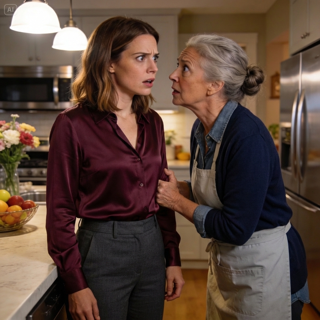 Our Nanny Worked For Us For Three Years And Never Interfered In Our Personal Matters. But That Evening She Strangely Hesitated At The Doorway And Quietly Said, “Check Your Husband’s Study After Midnight. Be Quiet.” I Listened To Her, And What I Saw There Made My Legs Give Way…