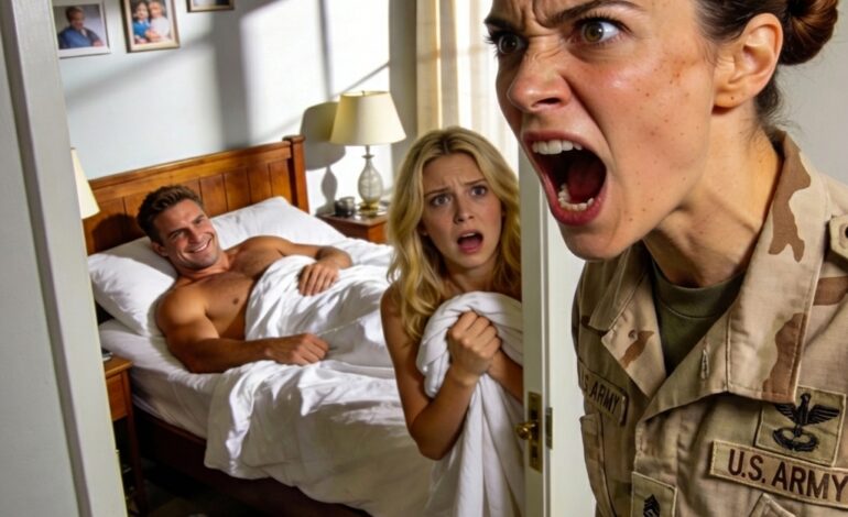 After Getting Leave From The Army, When I Reached Home, I Was Shocked To See That My Husband Was Sleeping With Another Woman. Suddenly, His Eyes Opened, And Instead Of Being Embarrassed, He Laughed At Me And Said This House, You’re All Property Mine. It Was According To The Agreement We Had Before Our Marriage. But He Forgot A Lot, What Happened Next…