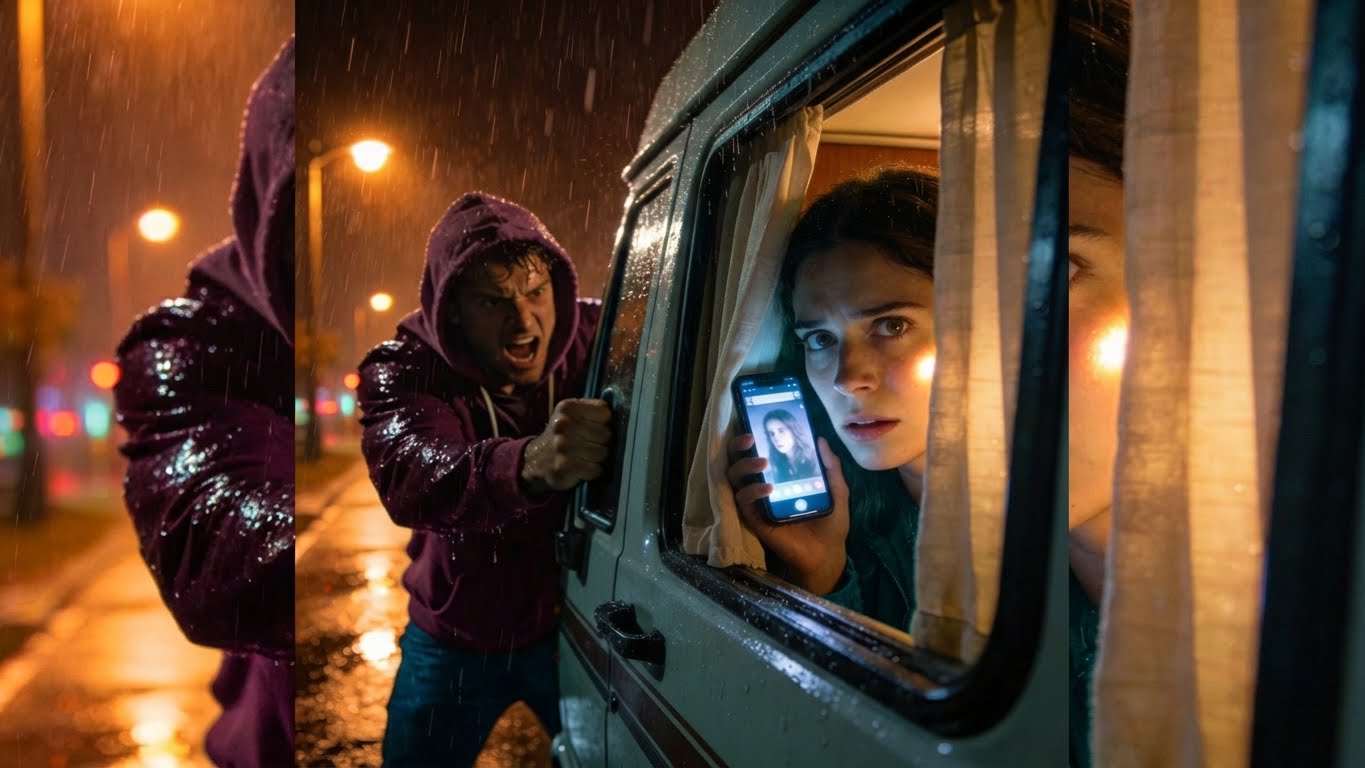 My family DISOWNED me because I bought a “van home” instead of paying for my brother’s master’s degree. “Don’t call yourself our daughter,” my mom said. Three days later, my brother showed up in front of my van. What happened next left me speechless. I had no choice but to call the COPS…