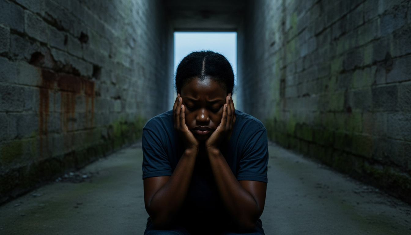 The rain had started long before sunrise, a slow, persistent downpour that soaked Lagos in a mood of unease. Traffic crawled, horns blared angrily, and the city breathed like a restless beast. Inside the Ikeja Police Station, however, time seemed frozen—heavy, suffocating, and cruel.