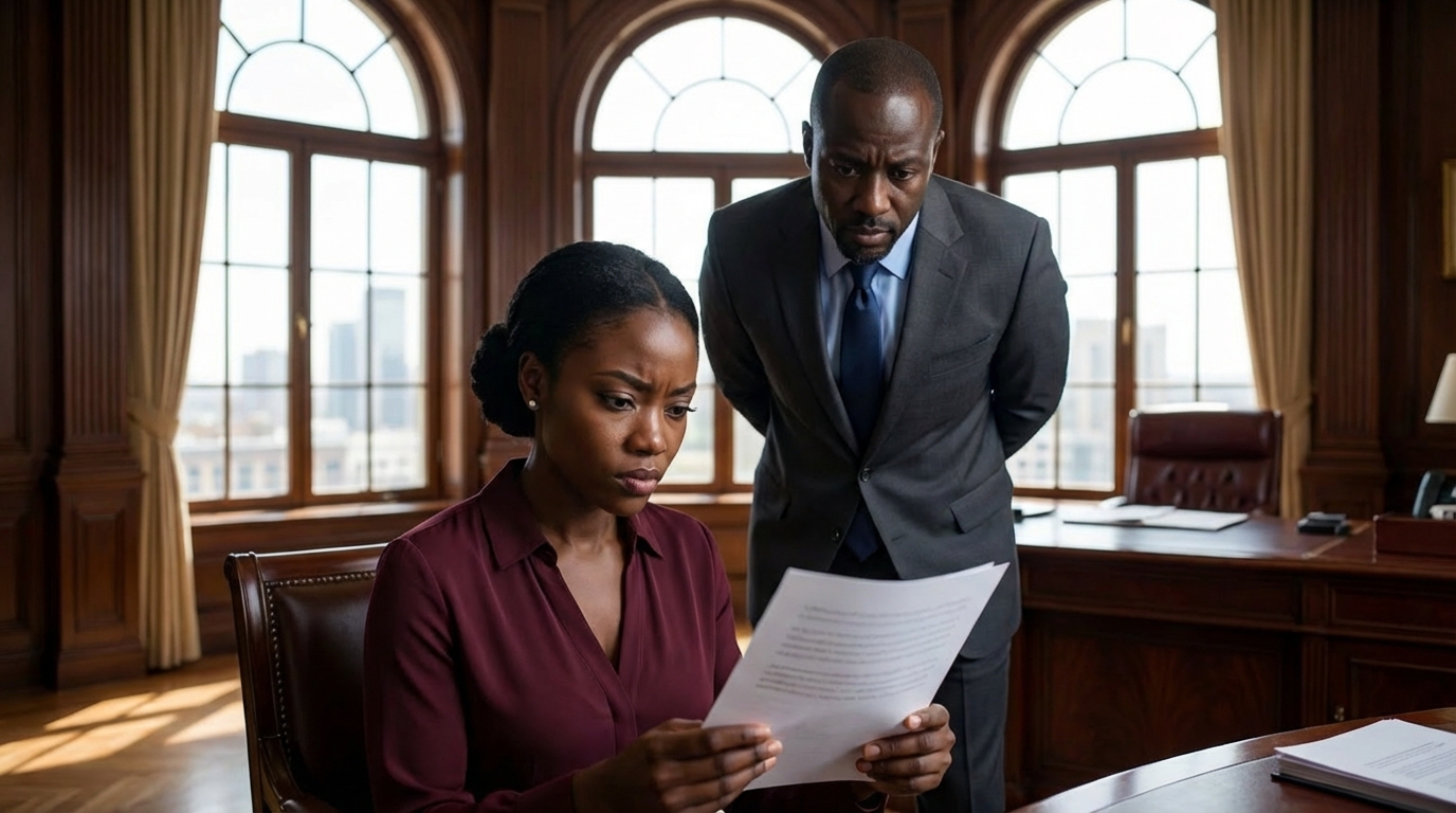 The rain had been falling since dawn, washing the streets of Lagos in a gray, restless gloom. Inside the dim police station at Ikeja, the air was thick with sweat, despair, and the stench of fear.