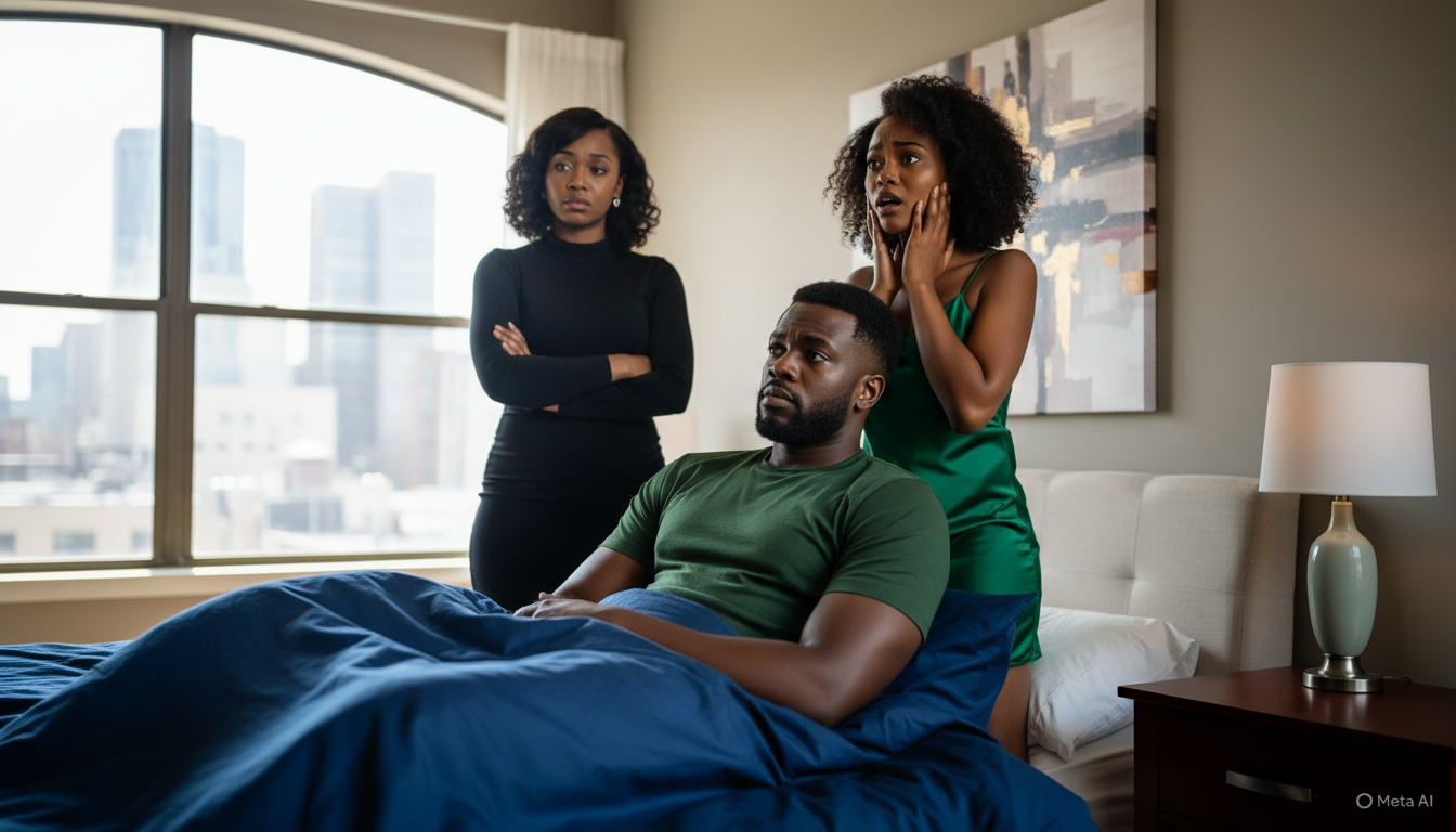 The night Ndu told Doris he wanted a child, the city outside the hotel window shimmered with deceptive calm. Lagos glowed beneath them—cars crawling like lines of fire, music floating faintly from distant bars, life going on as if nothing terrible was being planned in Room 714.