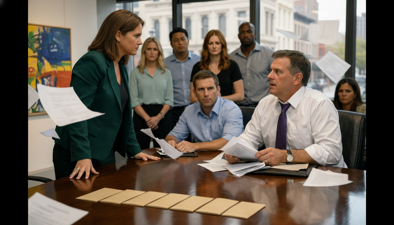 While I was at a meeting, my boss moved my team’s desks to the basement, claiming, “Our new star employee deserves the best offices!” When I got back and saw my team upset, I just smiled and said, “Pack your bags.” My boss had no idea what was coming…