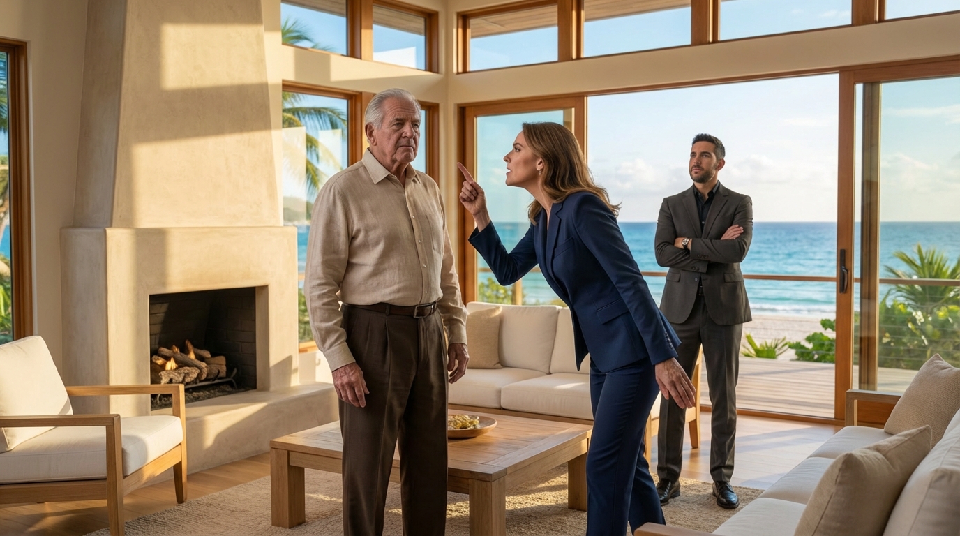 My daughter-in-law burst into my Aspen cabin with suitcases and a smile that didn’t belong to family, looked at my son, and said, “We’re moving in,” like the keys were already in her pocket, but the real chill hit when her eyes locked on the sealed envelope with the county seal on my coffee table—and I realized she hadn’t come for a vacation, she’d come to take control of my life before the snow even melted.