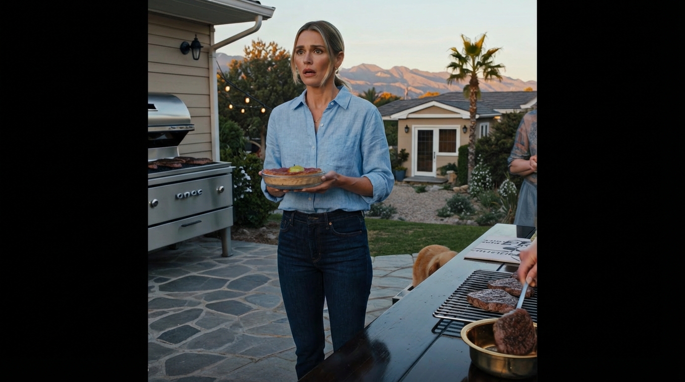 I pulled into my parents’ long driveway in Scottsdale, holding an apple pie I’d baked all morning. I worked in finance in Chicago, but I had flown home for this. I just wanted one peaceful New Year’s dinner.  I walked onto the patio. The grill was smoking. My brother, Ethan, looked up from the steaks. He didn’t smile.  “This year’s only for real family,” he said. His voice was casual, like he was talking about the weather.  I froze. I tried to ignore him and looked for my mother. She was at the table, setting out plates. She saw me, then calmly walked over to the grill, took my steak, and scraped it directly into the dog’s bowl.  “Nobody’s expecting you, Claire,” she said, her voice flat.  Buddy, the family’s golden retriever, shoved his snout into the bowl and started eating my dinner. The humiliation burned hot in my chest. I looked at the apple pie in my hands. I set it down on the empty table, turned around, and walked back to my rental car without a single word.  That night, I sat in a dark motel room. I opened my banking app, my thumb steady. They took everything for granted, so I froze every joint account. Every cent.  Before we dive in, make sure to like this video, subscribe to the channel, and drop a comment below telling me where in the world you’re watching from.  I didn’t drive fast. I didn’t cry. I just drove. The pie was still on their patio table. My homemade apple pie. I wondered if they would eat it or if they would throw it in the trash with my steak. I decided they would probably eat it. They never wasted food—only people.  The highway was dark. The radio was off. I drove past the expensive, manicured neighborhoods of Scottsdale, past the golf courses and the resorts, until the streetlights got cheaper and farther apart. I saw a sign: MOTEL — VACANCY. The “O” was flickering.  Perfect.  I pulled into the parking lot and rented a room from a man behind thick glass. I paid in cash. I didn’t want a paper trail. I’m a financial analyst. I always think about the paper trail.  The room smelled like stale smoke and bleach. The carpet was thin. The air conditioner hummed loudly, then rattled, then hummed again. I locked the deadbolt. I slid the metal chain into the latch. I sat on the end of the bed. The comforter was stiff. I was completely, totally alone.  And for the first time all day, I could breathe.  I was supposed to be at a party. I was supposed to be laughing and counting down to midnight. Instead, I was in a bad motel, listening to a truck idle in the parking lot.  I thought about my apartment in Chicago. It was small. It was clean. It was mine. I had worked so hard to get it. I worked sixty hours a week. I saved my money. I paid my bills on time. I was responsible.  I was the responsible one. That’s what my mother always said. “Claire is the responsible one. She can handle it.”  Handling it meant paying for things.  I pulled out my phone. My hands were steady. I wasn’t angry anymore. I was cold. I felt a cold, hard clarity. The humiliation had burned away and this was what was left.  I opened my banking app. We had one joint account. It was an old account from when I was in college. I was supposed to have closed it years ago, but my mother had insisted we keep it open “for emergencies,” she’d said. “What if we need to send you money?”  They never sent me money. I sent them money.  I was the primary name on the account. My paycheck went in. I would transfer my living expenses to my personal Chicago account. I left the rest in the joint account. I left it for “family,” for the house, for bills.  I looked at the transaction history. I scrolled and scrolled.  December 30: $1,200 — Scottsdale Pines Golf Club. Ethan’s membership. I knew he golfed, but I didn’t know I paid for it. I pictured him swinging a club, laughing with his friends, using my money.  December 29: $800 — The Napa Wine Cellar. The charge was initialed LM—Linda Monroe. My mother. She always bragged about her wine collection. She said it was an investment. I always thought my father paid for it, but my father was a passive man. He followed my mother’s lead. I realize now he just let me pay for it.  December 28: $600 — gourmet meat delivery. The memo line on this one was “Buddy’s food.” Buddy the dog. They were spending $600 on gourmet meat for the dog. The same dog my mother fed my steak to.  A laugh bubbled up in my chest. It was not a happy laugh. It was a dry, awful sound. They were feeding the dog better than they fed me, and I was paying for it.  My work bonus had hit that account last week. $10,000. I had worked all night for three weeks straight to get that bonus. I was going to use it to pay off my student loans. I checked the balance.  It was almost gone. The golf, the wine, the dog meat. Christmas presents I never saw. New furniture for the patio. Each charge was a little cut. A thousand little cuts.  “This year’s only for real family.”  I understood. I was not real family. I was a resource. I was a bank.  A bank that had just been told it wasn’t welcome.  My phone buzzed. It made me jump. The screen lit up: Uncle Rufus.  Uncle Rufus was my mother’s brother. He was the family outcast. He lived in a small town two hours away. He was a quiet man who fixed things. He didn’t come to parties. My mother said he was a disappointment. He was the only one who ever sent me a birthday card—just a card with twenty dollars and the words, “Don’t let them wear you down, kid.”  I answered.  “Claire?” His voice was gravelly.  “Hey, Uncle Rufus.” My voice was quiet.  “You okay?”  “You heard?” I was surprised.  “I called your dad just to wish him a Happy New Year. He passed the phone to your mother. She was… complaining.”  “What did she say?”  “She said you showed up unannounced and made a scene.”  I closed my eyes. “I didn’t say a word. I brought a pie.”  “I know,” he said gently. “I know you, Clare. Your mother… she was mostly angry that you set the pie down on her new patio table without a trivet.”  That’s what she cared about. The table. Not me.  “Are they—are they mad?” I asked. It was a stupid, childish question.  Rufus was quiet for a second. “No, kid. That’s the problem. I asked where you went. Your mother said, ‘Oh, she drove off in a huff. She’ll be back.’ And then your brother turned up the music. They didn’t even notice you left.”  They didn’t even notice you left.  The words should’ve hurt. They should’ve broken my heart. But they didn’t. They set me free.  I’d been waiting my whole life for them to see me—to notice me. And they never would. I was invisible until a bill was due.  “Clare?” Rufus asked. “You still there?”  I stood up from the bed. I looked at the flickering motel sign through the gap in the curtains. “Yes, Uncle Rufus. I’m here.”  “What are you going to do?”  I looked at my phone, still open to the banking app. I saw the $1,200 for golf and the $800 for wine. “Good,” I said.  “What’s good?”  “It’s good they didn’t notice. It makes this easier.”  “What’s easier, Clare?” Rufus asked. His voice was cautious. He knew my family. He knew me.  “They think I’ll be back,” I said. I was pacing the small room now. Three steps to the wall, turn. Three steps to the fake-wood dresser. “My mother thinks I’m coming back to apologize.”  “That’s usually what you do,” he said. It wasn’t an accusation. It was a fact.  “Yes,” I said. “It is. I always come back. I always apologize. I always smooth things over. I always pay the bill.”  “You don’t have to, you know.”  “I know.”  I stopped pacing. I looked at my reflection in the dark television screen. I looked tired. I looked like a thirty‑year‑old woman—a financial analyst who’d let her family treat her like a child.  “They see you as a wallet, Clare,” Rufus said. His voice was soft, but the words were hard. “Just a wallet. Not a person.”  “They fed my dinner to the dog,” I whispered.  “What?”  “I brought a pie. Ethan told me I wasn’t real family. And my mother… she scraped my steak into Buddy’s bowl, right in front of me.”  There was a long silence. I heard him take a deep, slow breath.  “Well,” he finally said, “that settles it, then.”  “What does?”  “Do what you have to do, kid. You don’t owe them anything. You’ve paid your dues. You’ve paid their dues, too.”  “I’m scared,” I admitted.  “They’re the ones who should be scared. You have all the power, Clare. You just never used it.”  “Good night.”  He hung up.  He was right. I was a financial analyst. I understood power. It was just money—numbers on a screen. But it was also my money. My numbers.  I sat on the bed and opened the banking app again. My thumb was steady this time.  I went to the joint account first—the one with all the transaction history. I saw the button. It was a simple button: Manage Cards. I tapped it. I saw my name—Claire Monroe. I saw Ethan Monroe. I saw Linda Monroe. I saw Daniel Monroe. All of them had a card linked to my account. My money.  I tapped on Linda Monroe. A picture of her card appeared on the screen. Underneath it, a red toggle switch: Freeze Card. I thought about the $800 wine. I thought about her voice. Nobody’s expecting you. I slid my thumb across the screen. The toggle turned red. A message popped up: Linda Monroe’s card is now inactive.  A little bit of the weight left my shoulders.  Next: Daniel Monroe. My father. The man who just stood there. The man who watched. The man who never—not once—stood up for me. Freeze Card. Daniel Monroe’s card is now inactive.  Next: Ethan Monroe. This year’s only for real family. I stared at his name. He was the one who hurt me the most. He was my brother. He was supposed to be my friend. I thought about the $1,200 for golf. I didn’t just slide the toggle. I pressed it hard.  Freeze Card. Ethan Monroe’s card is now inactive.  I took a breath. That was defense. Now it was time to protect myself.  I went back to the main menu. I saw the option: Lock Account. I tapped it.  Are you sure? Locking this account will prevent all withdrawals, transfers, and payments. This includes scheduled bills.  I thought about their scheduled bills: the mortgage on their oversized house, the car payments for their two luxury SUVs, the pool service, the gardener, the wine‑of‑the‑month club, the gourmet dog‑food subscription. All of it. All of it was linked to this account. All of it was paid by me.  I pressed the button. Confirm Account Lock.  I confirmed. The screen refreshed. A large red banner appeared at the top of the account: ACCOUNT RESTRICTED.  I did it. I had cut them off.  I sat back on the stiff comforter. The silence in the room was absolute. The air conditioner had finally rattled to a stop. For the first time in my adult life, no one was spending my money except me.  I imagined what would happen tomorrow. My mother at the grocery store—her card declined. The shame. My brother at the golf club—his card declined. The rage. My father at the gas station—his card declined. The confusion.  They would be furious. They would call me. They would scream. They would threaten. They would tell me I was a bad daughter. They would tell me I was selfish.  I looked at my phone. I could already feel the phantom vibration of their incoming anger. I switched it to Do Not Disturb. I turned off the ringer. I lay down on the bed, still in my clothes. I didn’t bother to pull back the covers.  For the first time, the silence in my life felt like justice. It felt like peace.  I was asleep in ten minutes.  I woke to gray light. The motel curtains were thin. For a second, I didn’t know where I was. I saw the concrete‑block walls and the bolted‑down TV. Then I remembered the party, the steak, the motel, the app.  I sat up. My phone was on the nightstand. I had fourteen missed calls—seven from Mom, four from Ethan, three from Dad. I also had twenty‑two text messages.  I read the first one, from my mother:  Card declined. Fix it now.  The old Clare would’ve been sick. The old Clare would’ve been dialing, apologizing. Oh my God, it must be a bank error. I’m so sorry.  I just deleted the message. I deleted all of them.  The freeze was good. The freeze was defense. But I knew it wasn’t enough.  The joint account was one thing, but then I remembered something else—Ethan’s startup.  About six months ago, Ethan had come to me. Claire, I need a favor. My investors are doing a Series A round. I need a clean account to route the money through, just to hold it for seventy‑two hours. It’s a boring legal thing. Can I use your name on a new business account? It’s just paperwork.  I’d said yes. I was the responsible one. I had good credit. He was my brother. I thought I was helping him. He’d shoved papers at me. I’d barely read them. I was buried at work. I trusted him.  Now I felt sick. That wasn’t a favor. That was something else.  I needed help. I needed someone who was smarter about this than I was.  I called the only person I trusted.  “Reagan Secure Services.”  “This is Hill.” A cheerful voice.  “Reagan, it’s me. Claire.”  “It’s six in the morning in Chicago. Are you in jail? Do I need to post bail?”  “Not yet,” I said. “But I might have a big problem.”  Reagan Hill was my best friend from college. She’s a cybersecurity specialist. She works for a firm high‑profile clients hire when they’re hacked. She is, in her own words, a professional paranoid.  I told her everything—the party, the dog, the motel, the frozen accounts. She was quiet. When I finished, she just said, “Good. It’s about time. They’re leeches, Clare. You finally burned the leeches off. But there’s more?”  I explained about Ethan’s “clean” business account—the one in my name.  Reagan’s tone changed. The cheerfulness vanished, replaced by ice. “Clare, listen to me. He didn’t ‘route money.’ He used you. He used your clean name and score as a shield. If his business goes bad, who do you think the investors come after? Him—or the responsible person whose name is on the documents?”  “My blood ran cold. “Me?”  “You. He committed fraud. He probably forged your signature, too.”  “I… I think so. On some of it.”  “Okay,” she said. “We’re at war. Open your laptop. We’re going to fix this. Right now.”  I sat at the small motel desk. I plugged in my laptop and connected to the motel’s slow Wi‑Fi.  “I’m in,” I said.  “Good. I’m sending you a link. Click it. It’ll start a screen share. I’ll walk you through.”  I clicked. My screen flickered and then Reagan’s cursor appeared, moving next to mine.  “Okay, log into that business account,” she said.  I logged in. The balance was huge: $150,000.  “That’s the investor money,” I said. “It’s for his company.”  “No, Clare,” Reagan said, her voice sharp. “Look at the account name.”  Monroe Innovations LLC.  “Now look at the primary owner. Who is it?”  I looked. Claire Monroe.  “And the secondary?”  “Ethan Monroe.”  “But you, Clare, are the primary. That means it’s your money. Legally, it’s your company. He built his whole thing on your name.”  I couldn’t speak. He hadn’t just used my name. He had made me the owner—and the fall guy.  “Reagan, what do I do?”  “You’re a financial analyst. What do you do with an asset that’s 100% liability?”  “You liquidate it,” I said. “And you protect yourself.”  “Exactly. We’re moving that money now, and then we’re telling the investors exactly what happened. But heads‑up: it will set his world on fire.”  “That was never my intention,” I whispered, though I wasn’t sure if that was still true. “Tell me what to do.”  For the next hour, Reagan was a general.  “Open a new high‑yield savings account at a different bank—a bank your family’s never touched. Good. Now initiate a full transfer. All $150,000. In the memo, write: Owner’s withdrawal. Perfect. Submit.”  I watched the $150,000 vanish from Ethan’s “company” and appear in my new, private, secure account.  “Done,” I said.  “Step one complete. The asset is secure. Step two: the investors. Ethan sent you the investor deck?”  “Yes. It’s in my email.”  “Pull it up. I need the name of the lead investor.”  I found it: a prominent VC firm.  “Perfect,” she said. “Now we draft an email.”  Reagan dictated. I typed. It was clinical. It was factual. It was indisputable. When I hit Send, the room felt different—like a barometric pressure shift before a storm.  We sat in silence for a minute. My laptop pinged. A reply.  “It’s from the investor,” I said. My heart hammered.  “Read it,” Reagan said.  I read. Two sentences: Ms. Monroe—Thank you for your clarification. We are terminating our Series A funding offer, effective immediately. All contracts with Monroe Innovations are hereby nullified.  It was done. In one morning, I had frozen my family’s finances and dissolved my brother’s company. His entire empire—gone before dawn.  “How do you feel?” Reagan asked.  I thought for a long moment. I wasn’t happy. I wasn’t sad. “I feel… like I’m finally balanced.”  “That’s my girl,” Reagan said. “You just pulled the rug from under a man who built on your name. Now go get coffee. I have a feeling the real storm is coming.”  Reagan was right. The storm was coming.  I had time for one shower and one cup of terrible, burnt motel coffee. I was just starting to feel human when I heard it: a car door slam in the parking lot. It slammed with a specific, angry force I recognized. Then shouting.  “Which one is it?” Ethan’s voice.  “Room 108,” the clerk said. “One‑oh‑eight.”  “Claire! Claire!” My mother.  I froze. How did they find me? It didn’t matter. They were here.  My heart tried to beat its way out of my chest. My first instinct was to hide, to slide under the bed, to pretend I wasn’t there. That’s what I always did.  I am a thirty‑year‑old woman, I told myself. I am a financial analyst. I am not a child.  I walked to the door. I didn’t open it. I looked through the peephole. The view was warped. My mother’s face filled the fisheye. Her hair was wild. She was still in last night’s clothes. Her makeup was smeared. She looked… old. Ethan was behind her, face bright red, vibrating with rage.  Then the pounding started. WHAM. WHAM. WHAM. It wasn’t a knock. It was a fist.  “Claire, open this door! Open this damn door right now!” Ethan screamed.  I stepped back from the peephole. My hands shook.  “What did you do?” my mother shrieked, voice high and thin. “What did you do? My card—it was declined. At the gas station. Mid‑pump. Do you know what that’s like? Everyone was looking at me!”  She wasn’t worried. She wasn’t asking if I was okay. She was angry—angry I’d embarrassed her in public.  “The golf club, Claire,” Ethan shouted. “They cut up my card in the pro shop. You think that’s funny? You ruined me. The investors called. They pulled everything. The Series A. It’s gone. You stole it. You stole my money. You psycho.”  My money. He’d said it. It was never his. It was mine.  “Turn it back on,” my mother commanded. “Whatever you did, fix it right now. This is not how we raised you. You’re thirty years old. You have no husband. You have no kids. You just have your job. What do you even need all that money for? Money is for family.”  “This year is only for real family.”  There it was. The truth. I wasn’t family. I was the money. And I wasn’t “real family” because I didn’t have a husband or a child. I was just Claire. And that was not enough.  The last bit of fear fell away. It was replaced by a deep, clean calm. I finally understood. It wasn’t my fault. It was theirs.  I walked past the door and picked up the motel phone—the one with the heavy plastic receiver. I dialed zero.  “Front desk,” a bored voice answered.  “Hello,” I said, my voice calm. “My name is Claire Monroe. I’m in Room 108.”  “Yes, ma’am.”  “There are two people outside my door—a man and a woman. They’re not my guests. They’re screaming and hitting my door. They’re harassing me. I need you to send security.”  A sharp gasp from the other side of the door.  “Claire, no—” my mother hissed.  “Don’t you dare—” Ethan started.  “Ma’am?” the clerk said.  “Please send security,” I repeated. “They’re trespassing and I’m afraid for my safety.”  “Right away, Ms. Monroe.”  I hung up. I looked through the peephole again. My mother’s face was white. The rage had drained. Shock pooled in its place, like cold milk. She could not believe I had done this. Ethan backed away, hands up. He knew what this looked like.  Heavy footsteps shook the hallway. A large man in a SECURITY polo appeared.  “Ma’am? Sir? You need to step away from the door,” he said.  “That’s our daughter,” my mother said quickly. “This is a family matter.”  “She’s a paying guest,” the guard said, unimpressed. “And you’re harassing her. You need to leave the property now.”  “You can’t do this,” Ethan spat.  “I can,” the guard said. “And I will. Or I can call Scottsdale PD. Your call.”  That shut them up. I watched as the guard walked them down the hall—my mother wobbling in last night’s heels, my brother’s shoulders slumped in something that looked like defeat.  Just before he turned the corner, Ethan looked back. His eyes found the peephole. He knew I was watching.  “You’ll regret this, Clare!” he shouted. “You are dead to us. You’ll regret it!”  The hallway emptied. Silence settled.  I leaned my forehead against the cool wood. I placed my mouth near the chain lock and whispered the truth I’d been circling all my life:  “Just for me. I already did—for thirty years.”  I flew back to Chicago the next morning. The plane lifted off from Scottsdale and I watched the brown, serrated mountains shrink into a watercolor smudge. That desert was their world. A place of big houses and green fairways and deep, cold shadows.  I was glad to leave it.  Back in Chicago, the wind off the lake cut like a blade. My cab dropped me at my little one‑bedroom, the one I’d worked so hard for. I turned the deadbolt and exhaled. Mail lay in a slump against the door—bills, catalogs, a single plain white envelope. No return address, but the handwriting was familiar.  Uncle Rufus.  I set my bag down, slit the envelope. No card. No note. Just a small black thumb drive.  My heart picked up. This wasn’t a birthday twenty. This was something else.  I slid the drive into my laptop. A single file blinked on the screen: for_clare.mp3.  I put on my headphones and clicked.  Static. Then a chair scraped tile. Then Rufus’s voice—low and gravelly, close to the mic.  “Kid,” he said. “You did what needed doing. Don’t let anybody tell you different.”  I didn’t know how much I needed to hear that until it hit my chest.  “After you left,” he went on, “things got loud. Your dad called me. Asked me to come over. I had my phone in my pocket. The recorder was on.”  Static again. Then them.  “She’s a sociopath,” my mother snapped, voice high and thin. “Who does that? Who freezes her family’s money? After all we’ve done for her? After we raised her?”  “Linda, please,” my father said, small and useless. “Maybe we should just call her. Apologize.”  “Apologize?” Ethan cut in, disgust boiling over. “Apologize for what? For her making a scene at my party? She’s the one who should apologize. She stole from me. The investor money—she stole it. It was in her name, son,” my father tried. “That’s just paperwork,” Ethan snarled. “It was my company. She was just the responsible one. She was supposed to be the backup. She’s jealous. She’s jealous because I’m successful and she’s a thirty‑year‑old analyst with no life.”  I flinched, even alone at my kitchen table.  “We have to get that money back,” my mother said, voice cooling into steel.  “She’ll crack,” Ethan said. Confident. “She’s weak, Mom. She always has been. She needs us. She needs to be family. Give it a week. Two tops. She’ll feel guilty. She’ll come crawling back, begging us to forgive her.”  “And when she does?” my mother asked.  “When she does,” Ethan said, “we take her name off the business account, but we keep her on the joint one. We raise her ‘family contribution.’ And we tell her if she ever pulls a stunt like this again, she’s out for good.”  There was a pause.  “What about her apartment?” my father asked.  “What about it?” my mother said. “She can’t afford that and support us. She’ll have to move home. She can work from her old bedroom.”  They were planning me like a budget line item. Not sad I was gone. Not sorry. Just angry the bank was closed and already calculating when it would open again.  The recording faded. Rufus’s voice returned, clear and close.  “They still talk like you’re a wallet, not a person,” he said. “They’re not sorry, kid. They’re just sorry you changed the password. You did the right thing. Don’t you go back. Protect your peace. Always.”  A click. Silence.  I stared at my screen. I’d been carrying a little kernel of guilt—this small, stupid tug in my chest. Maybe I’d gone too far. Maybe I should call. Maybe I should fix it.  That thumb drive was a scalpel. It cut the last thread.  I didn’t delete the file. I saved it. I backed it up to the cloud. I renamed it EVIDENCE.  Tears slid hot down my face, but I wasn’t sad. I wasn’t hurt. For the first time in my life, I felt free. It was a full, clean release. They had shown me exactly who they were, and I believed them.  Weeks passed. The silence from Arizona held. It wasn’t the old empty silence, the one that made me watch my phone and wonder if I mattered. This silence was hard and cold. I could feel them waiting—just like Ethan predicted. Waiting for me to crack.  I didn’t crack.  I went to work. I did what I’m good at. I stared down spreadsheets. I built models. Numbers are safe. Numbers are honest. A negative is just a negative. It doesn’t tell you it loves you and then take your money.  I paid my bills. I cooked dinner for one. I met my friend Reagan for drinks. I bought tulips at the corner market because they made me happy. My life, for the first time, was mine.  Then one night, the silence broke.  It was 3:17 a.m. My phone buzzed on the nightstand. I keep my ringer on for the Asian markets, but this wasn’t work. The screen lit up: Zelle request from Linda Monroe. Amount: $2,600. Memo: Emergency motel extension. House pipe burst. Please, Claire. We have nowhere to go. Freezing.  My heart jumped—old reflex. The old panic. They’re homeless. It’s my fault. They’re freezing. My thumb hovered over Approve.  She’ll crack. She’s weak. She’ll crack.  I stopped. I took a breath. Be an analyst, Clare. Analyze.  3:17 a.m.—classic panic‑button timing. $2,600—a very specific number. Not $2,000. Not $3,000. Specificity plays as truth. “Pipe burst.” Convincing. But I know better.  I opened the attachment. A photo of our kitchen floor. Dark. Blurry. Water pooled by the sliding glass door. Towels tossed on the tile.  I downloaded the image and opened it full screen. I zoomed. The water was shallow. It was clean—too clean. I zoomed again. In the reflection on the chrome dishwasher handle, I saw it: my mother’s face, the phone in her hand, and beside her—the green coil of the garden hose snaking in from the patio.  No burst pipe. My mother had stood in her kitchen in the middle of the night and sprayed the floor to fake an emergency and shake $2,600 out of me.  A new emotion burned through me. Not sadness. Not hurt.  Rage. Cold. Precise.  “This is a game,” I thought. “They think I’m stupid.”  Okay.  Let’s play.  I opened Zelle. I declined the $2,600 request. Then I started a new transfer to Linda Monroe for $50. I stared at the memo line for a long moment. Then I typed:  For the ribeye Buddy ate.  Send.  I set my phone down and waited. I didn’t have to wait long.  The screen started pulsing. Fourteen missed calls. Thirty‑two texts.  I didn’t open all of them. I opened the first from my mother.  You ungrateful—  Delete.  The second.  How dare you—  Delete.  Another.  $50? Is this a joke?  A text from Ethan.  You’re a psychopath. You’re going to pay for this. Enjoy your money. You’re going to die alone.  A text from my father.  Claire, please. Your mother is very upset. This isn’t right. Call us.  They weren’t freezing. They weren’t in a motel. They were home, awake, enraged their scam had failed.  I took screenshots. Every single one. I dragged them into EVIDENCE.  Then I turned my phone all the way off and fell asleep like a stone.  After the $50 incident, the silence changed again. It wasn’t angry anymore. It was… empty. No calls. No texts. No Zelle. No pounding on doors. That scared me more. I knew them. This was the quiet of a chess clock. Plotting. Calculating.  I went to work. I kept my head down. I had coffee with Reagan.  “Good,” she said. “You beat them at their own game. But be careful, Clare. They’re not going to suddenly become reasonable. You’re dealing with rats in a trap.”  She was right.  A week later, an email from my credit monitor popped up: New credit inquiry.  I frowned. My credit is frozen. No one should be able to run anything unless they have my data.  I logged in. My stomach dropped. New account opened: Capital One® Venture X. Date opened: four days ago.  I couldn’t breathe.  Unless the person applying had all my information—full legal name, date of birth, Social Security number, my mother’s maiden name—they couldn’t have passed the verification.  I called the number on the back of my card and asked for fraud.  “Ms. Monroe,” the rep said, voice professionally calm. “I see a new account opened four days ago. And… I’m seeing a note here that your credit freeze was lifted by phone.”  “I never lifted it,” I said. “I never called.”  “Whoever called passed all security questions.”  “Where did you send the card?”  “Expedited. One‑day shipping. Scottsdale, Arizona.”  I closed my eyes. “Are there charges?”  “Yes, ma’am. Several. A $5,200 charge at Desert Diamond Casino. A $4,600 charge at ProLine Electronics.”  Nine thousand eight hundred dollars in four days.  Ethan hadn’t just used me. He’d stolen me. He’d put on my name like a costume and started spending.  This wasn’t “family drama.” This was a felony.  We filed the reports. We froze what could be frozen. We documented everything. We filed for a protective order.  And then we waited.  The order was served. The detective called with updates in that weary, steady tone cops use when they’re trying not to promise outcomes. The VC firm forwarded my email to three other funds. The story did the rest.  I didn’t need to lift a finger. The system—imperfect as it is—clicked into place.  Ethan’s world collapsed. He lost his consulting gig. The investors blackballed him. His name started to show up where names go when people like him run out of other people’s money. Lawyers are expensive. So are two luxury car notes and a pool service. So is a mortgage on a house you can’t afford—especially when the “responsible one” isn’t secretly paying it anymore.  The calls couldn’t come to me. The order of protection held. So they called the only person left who would pick up.  “Just so you know, kid,” Rufus said one evening. “Bank’s taking the house. Foreclosure.”  I waited for the guilt. It didn’t come. I just felt the tired satisfaction of a ledger finally balancing.  “Your mother’s been calling,” he added. “Nonstop. Crying, screaming. Telling me I’m ‘the man of the family now,’ that I need to talk sense into you.”  “What did you say?”  “I told her sense is a two‑way street, and her side’s been closed for thirty years.”  I almost smiled. “Thank you, Uncle Rufus.”  “Don’t thank me,” he said. “Just keep going.”  A month later, I was back in Phoenix for a work conference. I hadn’t set foot in Arizona since that night.  After my panel, I had an hour before my flight. I don’t know why I did it. Maybe I needed to prove something to myself. Maybe I wanted one last look at the stage where I’d finally stopped pretending.  I drove down those same perfect streets, past the gated communities and the golf greens, and turned onto my old block. I pulled to the curb across from the house. I didn’t get out. I just looked.  It wasn’t the glossy postcard in my head. The lawn was brown, dead. The pink bougainvillea my mother used to crow about—brown sticks. In the middle of the yard, hammered into the baked earth, a bright red sign.  AUCTION.  The house looked small. It looked… ordinary. All the power it had over me—all the fear I’d carried from that patio—was gone. It was just stucco and wood. Just a box.  They hadn’t lost their house. They’d lost my restraint. And that, it turned out, was the only thing holding their world together.  Months passed. The auction came and went. The case against Ethan did, too. It wasn’t a TV movie. There was no dramatic courtroom showdown. He took a deal—pled guilty to identity theft, got probation, and a restitution order I will likely never see a dollar from. It didn’t matter.  It wasn’t about the money. It was about the record. His name in the system as a perpetrator. My name in the file as the victim. The truth, finally written down.  One night, I came home through the snow to find a small box on my doormat. It was from Uncle Rufus. It was heavy. I set it on the counter and sliced the tape.  Inside, wrapped in an old dish towel, was a metal bowl. I peeled back the cloth and stared.  Buddy’s dog bowl. Heavy stainless steel, scuffed and dull.  This was the bowl. The bowl my mother had scraped my steak into. The bowl that had held $600 of “gourmet” meat while I ate nothing. The symbol of every single insult. Proof that, in their eyes, I ranked beneath the dog.  There was a note on top in Rufus’s square handwriting:  Kid— He won’t be needing this anymore. Your folks moved to an apartment. No pets allowed. They gave Buddy away. Found this in the garage. Figured you should have the last piece. —R  A sharp, sudden sadness rose in my throat—not for them. For Buddy. He’d always been happy to see me. And when he wasn’t useful anymore, they gave him away.  I held the bowl for a long time. I could’ve thrown it out. I could’ve hurled it at the wall.  I didn’t.  I slid it onto the top shelf of the hall closet under a stack of winter scarves. I wasn’t keeping a trophy. I was keeping a reminder—a small, cold, serious thing I could hold in my hands. A proof of life. A boundary cast in steel.  That night my apartment was very quiet, but it was a new kind of quiet. Before, silence had been an absence—the hollow ache of being ignored, waiting for a call that never came. Now, the silence was earned. It was full. It was the sound of a life that was mine.  I sat on the sofa and looked out over the city. The Chicago skyline glowed silver against the snow. I opened my journal. I didn’t write about them. I didn’t write about the bowl or the house or the money.  I wrote three lines:  New financial statement:  Portfolio: balanced.  Position: zero.  No joint anything.  My name is only on my things—my apartment, my bank account, my life. No co‑signers. No one else has a key. Their silence, two thousand miles away, isn’t a wound anymore. It’s the space I needed.  I closed the journal. The chapter was over. And I was finally, fiercely, free