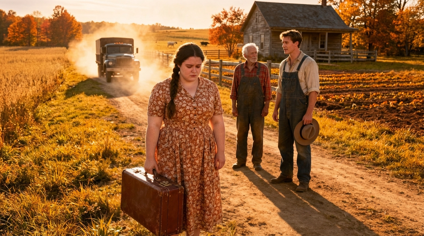 An Obese Girl Was Given to a Poor Farmer as “Punishment”—She Didn’t Know He Owned Thousands of… … … 😲😲😲