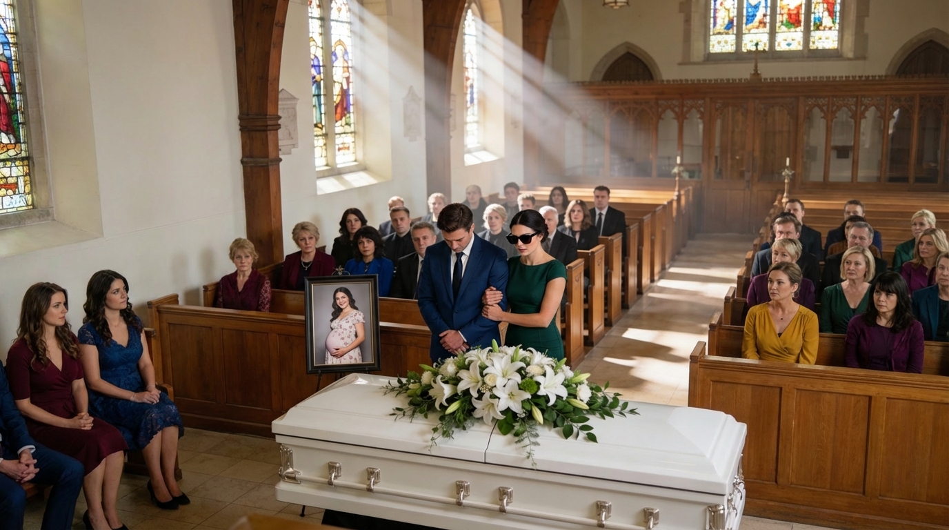 HE BROUGHT MISTRESS TO HIS PREGNANT WIFE’S FUNERAL — THEN THE LAWYER OPENED HER WILL AND UNCOVERED