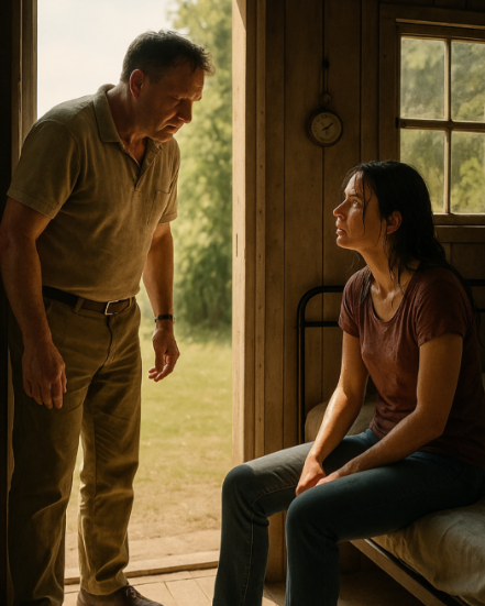 When I visited my married daughter, I discovered she was living in a garden shed in sweltering 40°C heat. The reason? “No outsiders are allowed in the house.” I immediately took her with me. Later, when her in-laws found out, they looked completely surprised.